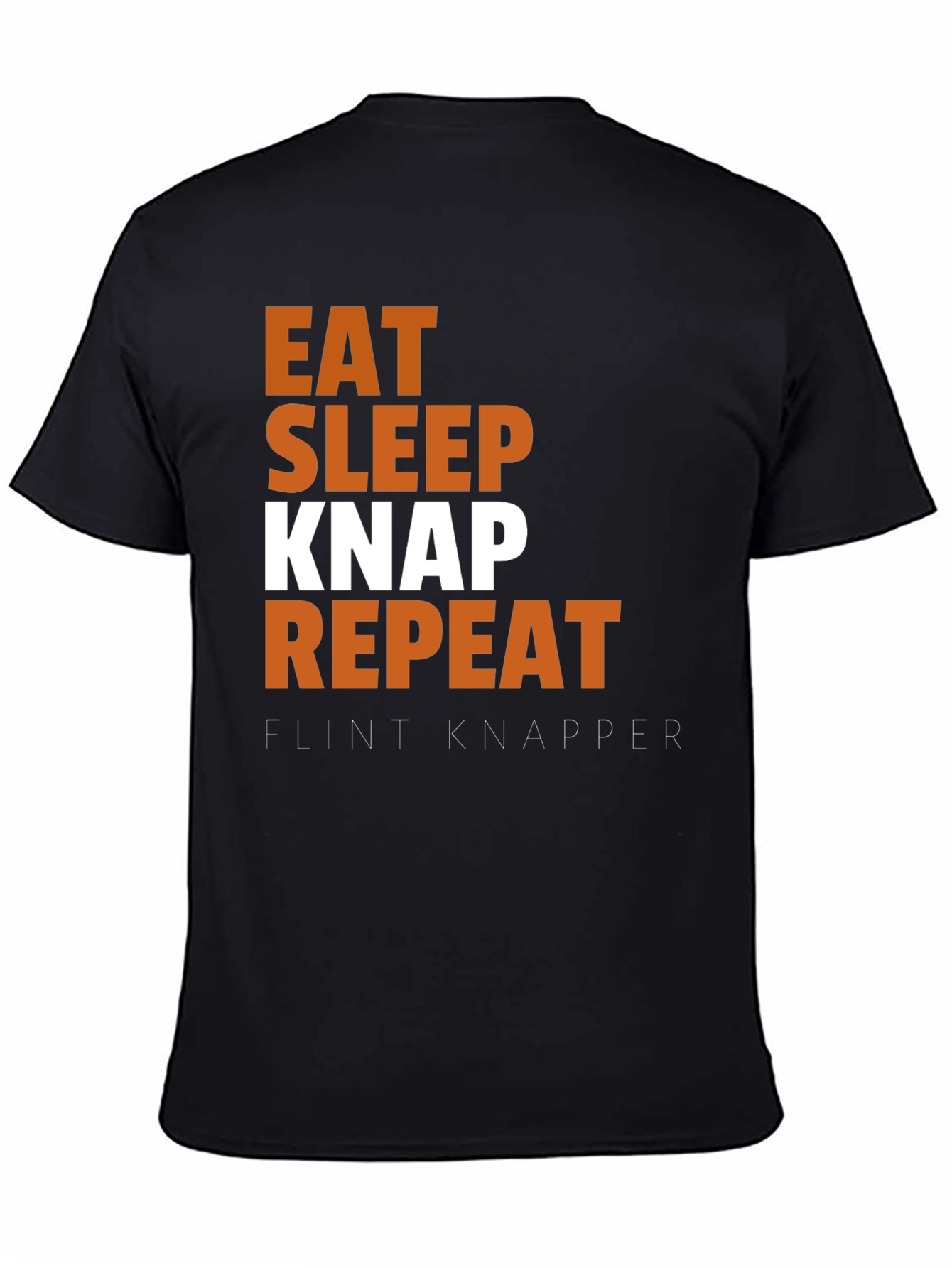 Eat Sleep Knap Repeat Graphic Tee