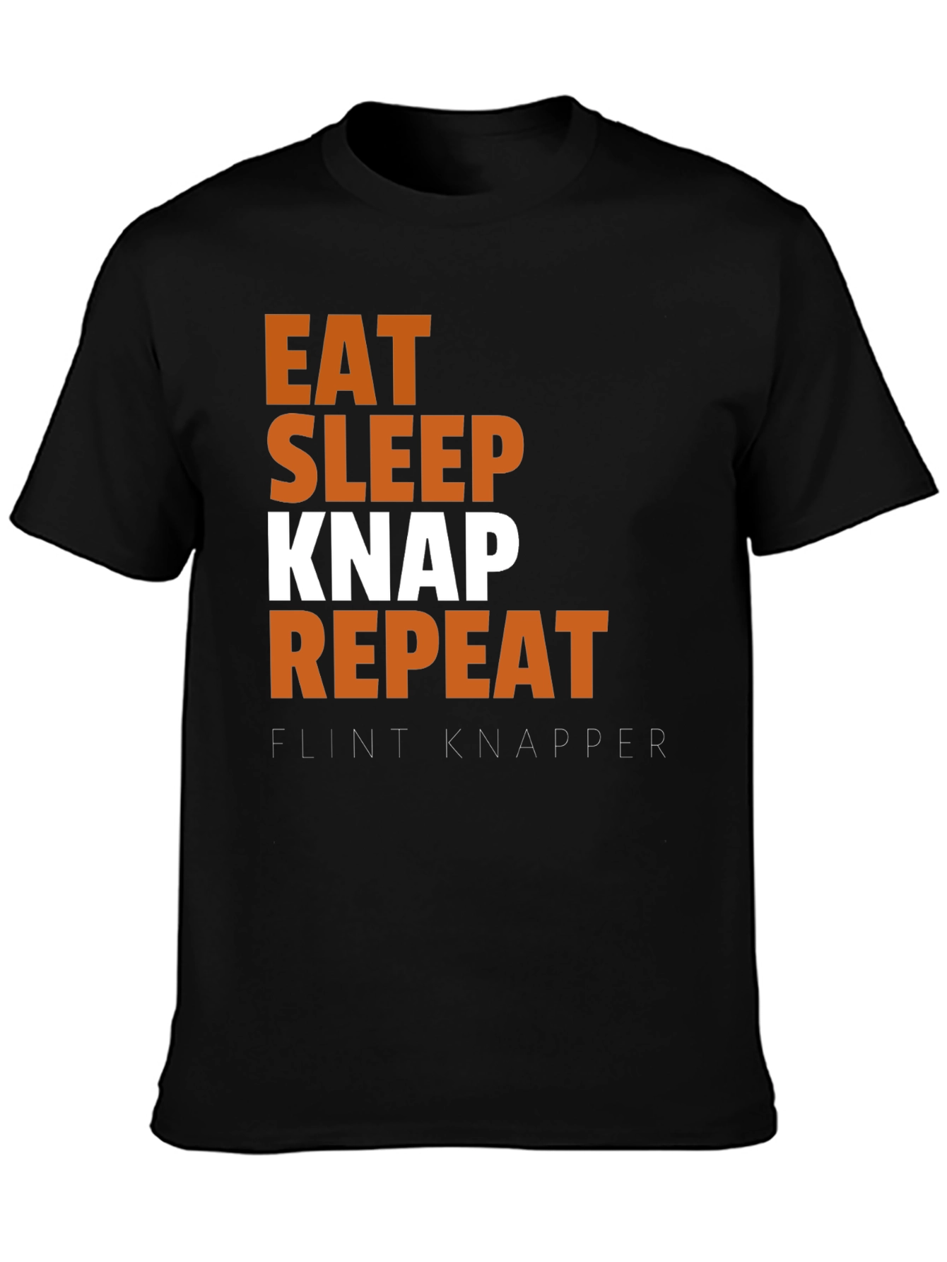 Eat Sleep Knap Repeat Graphic Tee