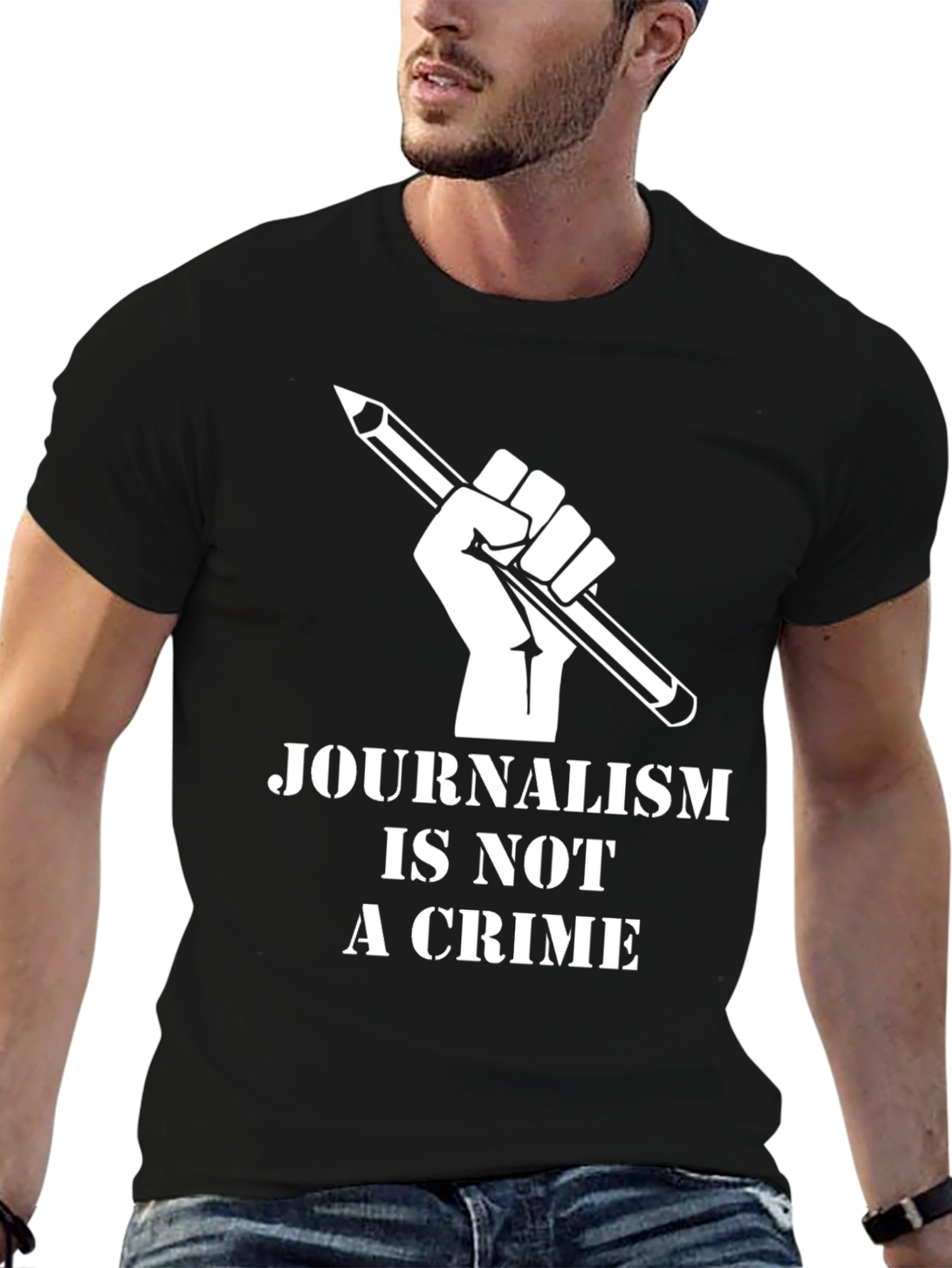 Journalism Is Not A Crime Graphic Tee