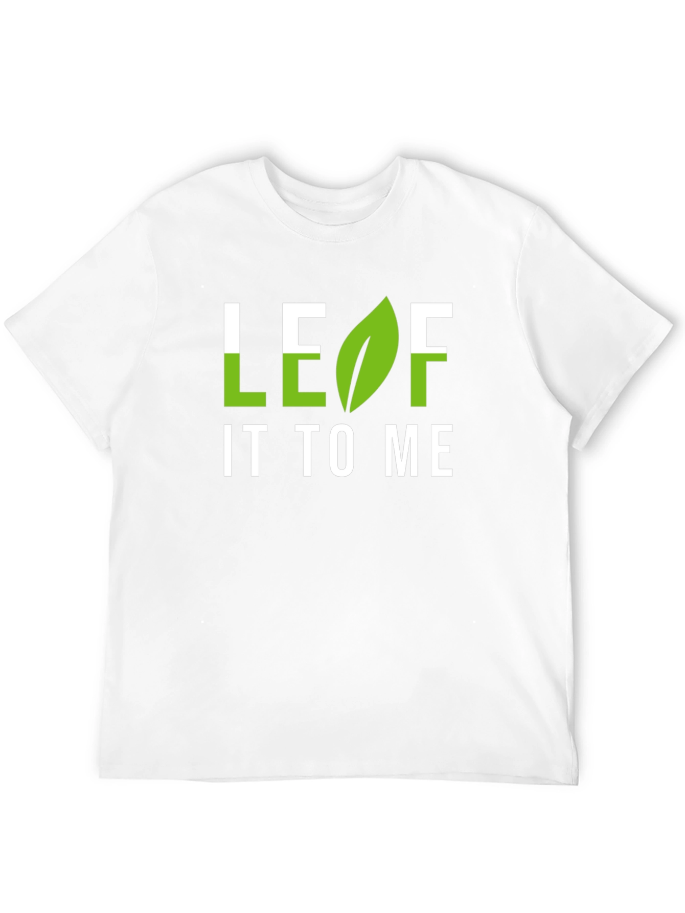 Leaf It To Me Graphic T-Shirt - Black