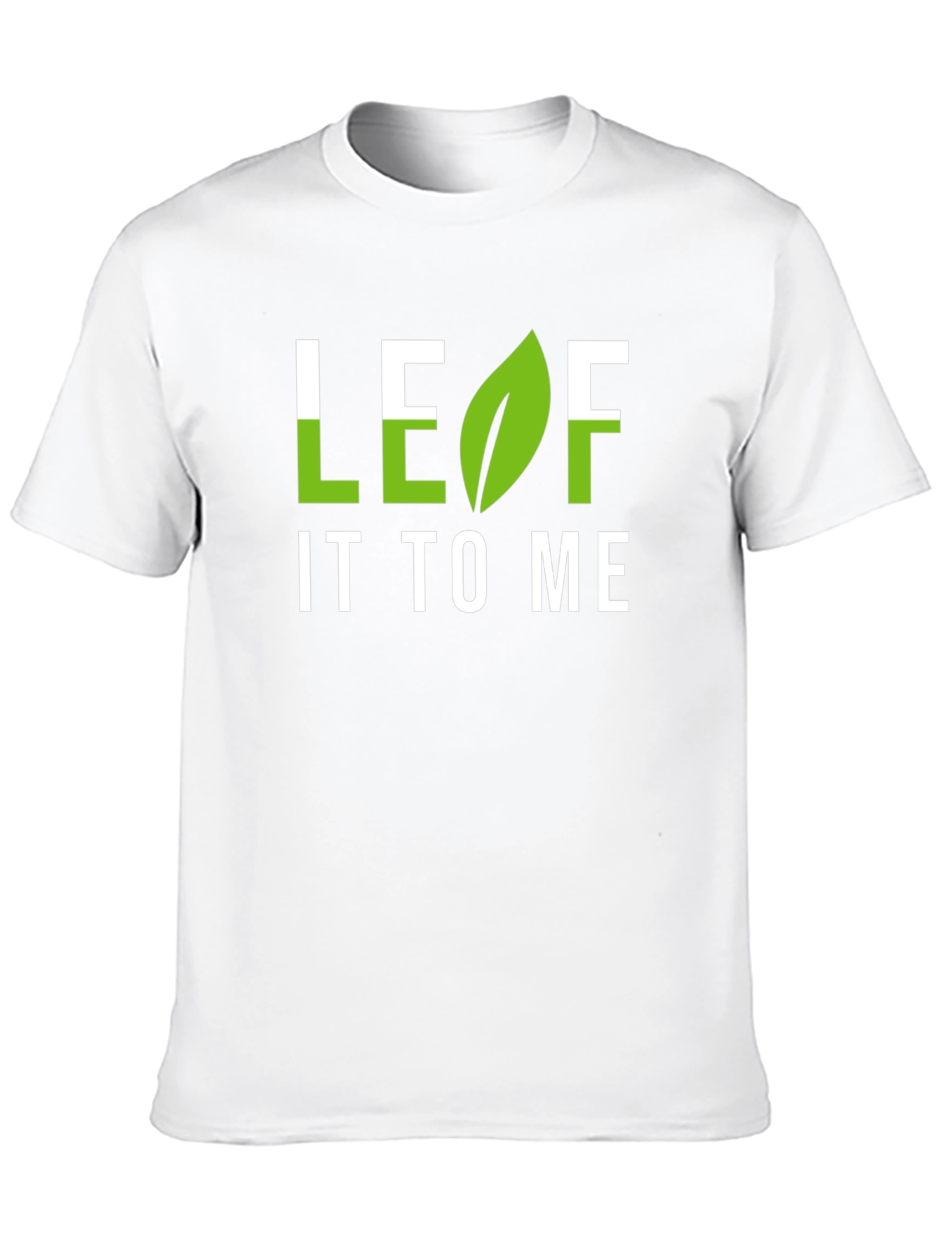 Leaf It To Me Graphic T-Shirt - Black