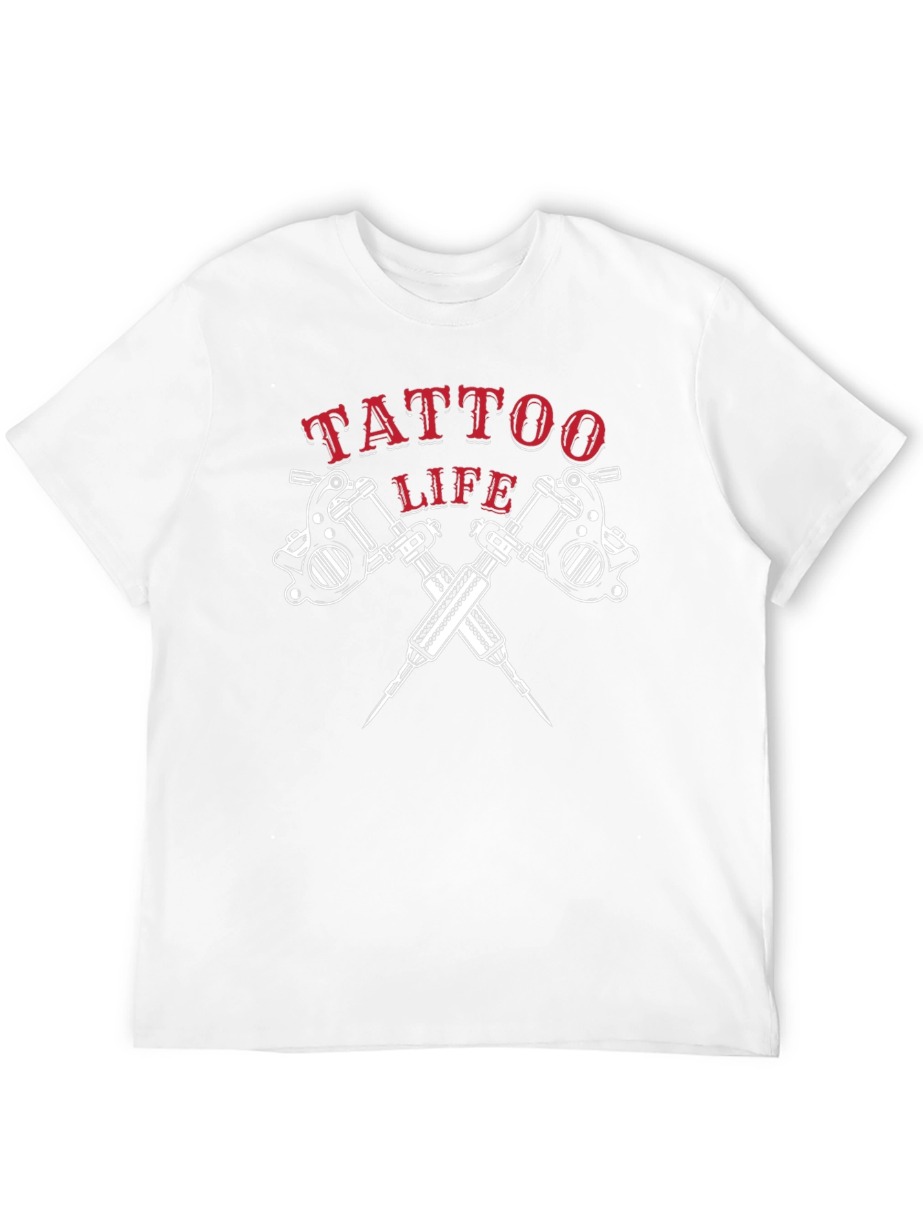 Tattoo Life Graphic Tee - Black Cotton T-Shirt