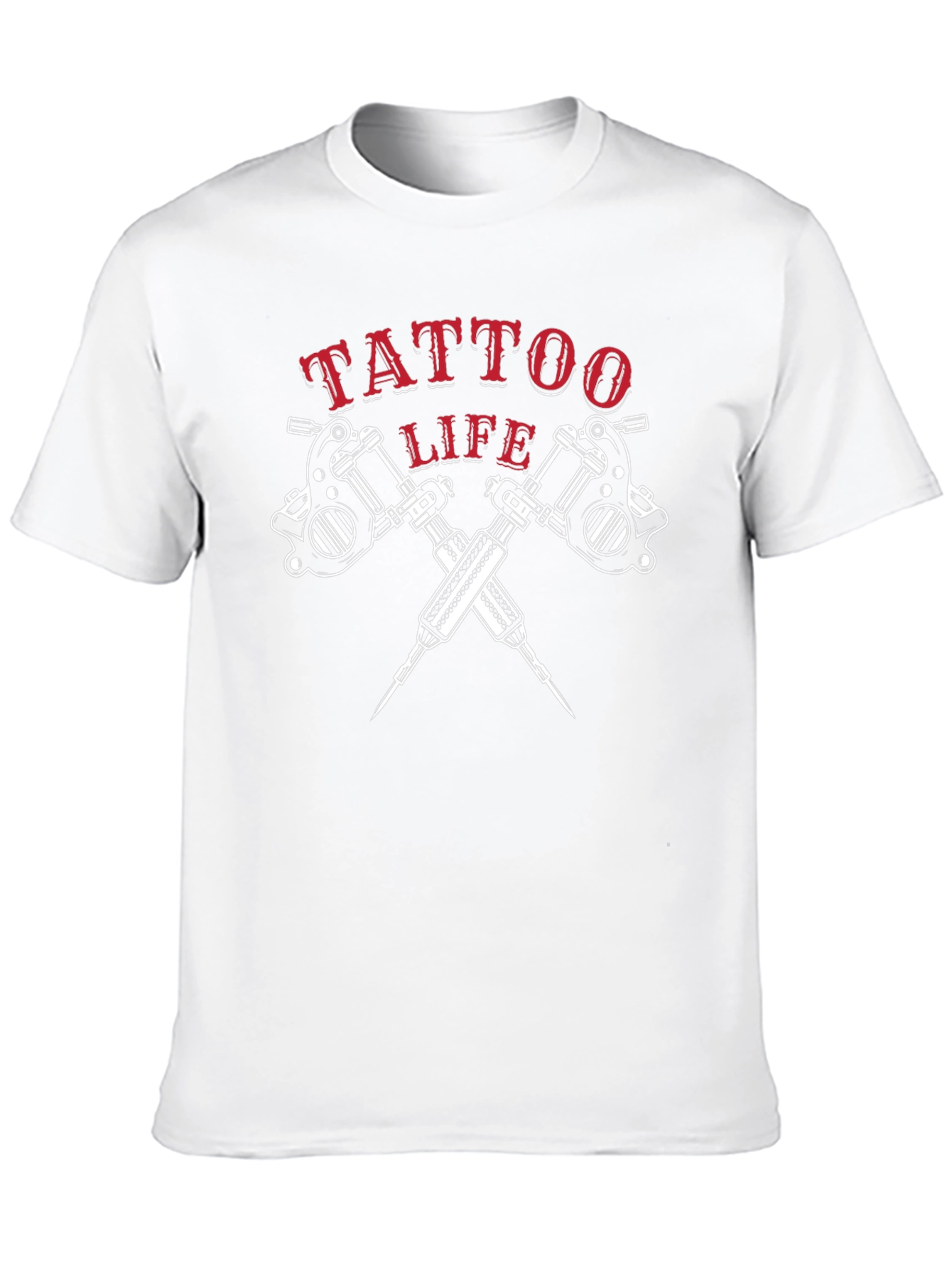 Tattoo Life Graphic Tee - Black Cotton T-Shirt
