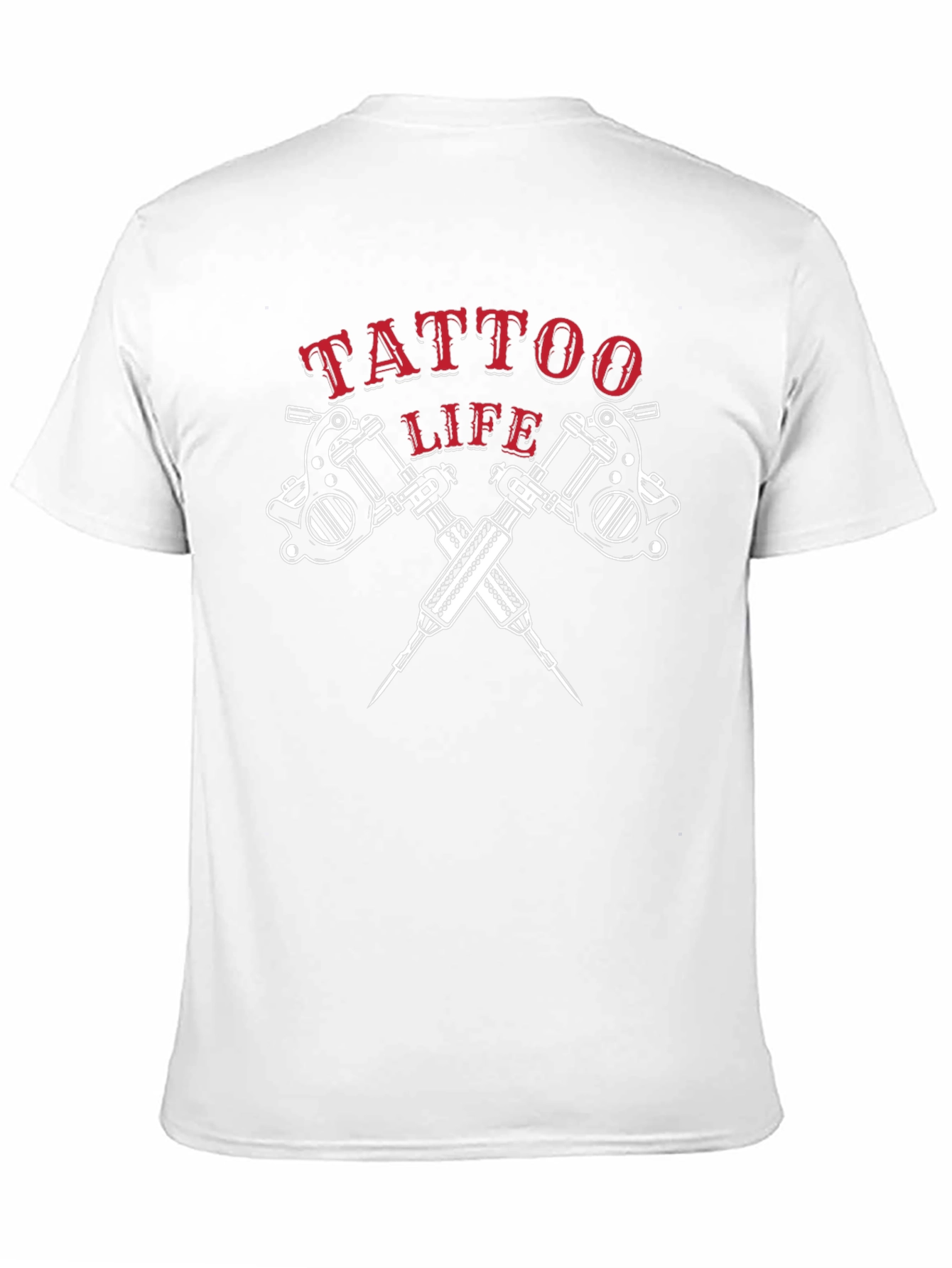 Tattoo Life Graphic Tee - Black Cotton T-Shirt