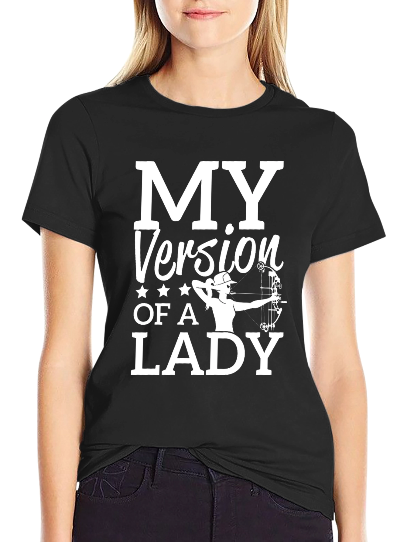 My Version of a Lady Archery T-Shirt