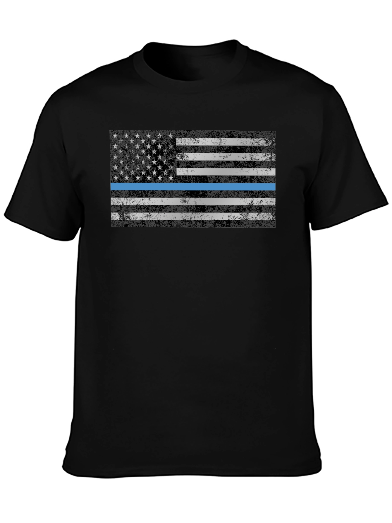 Thin Blue Line Flag T-Shirt