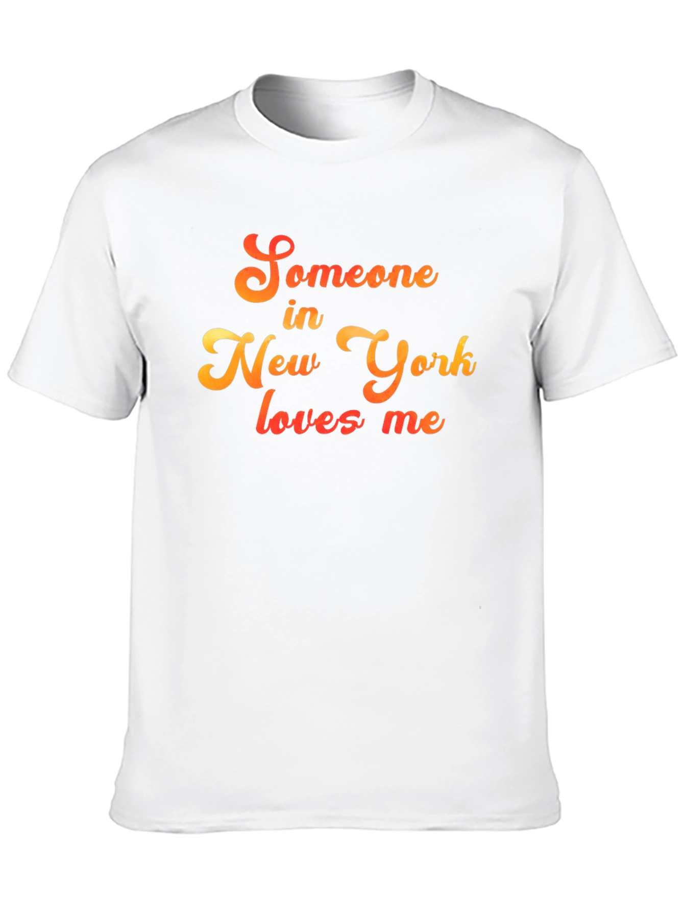 Someone in New York Loves Me Black T-Shirt