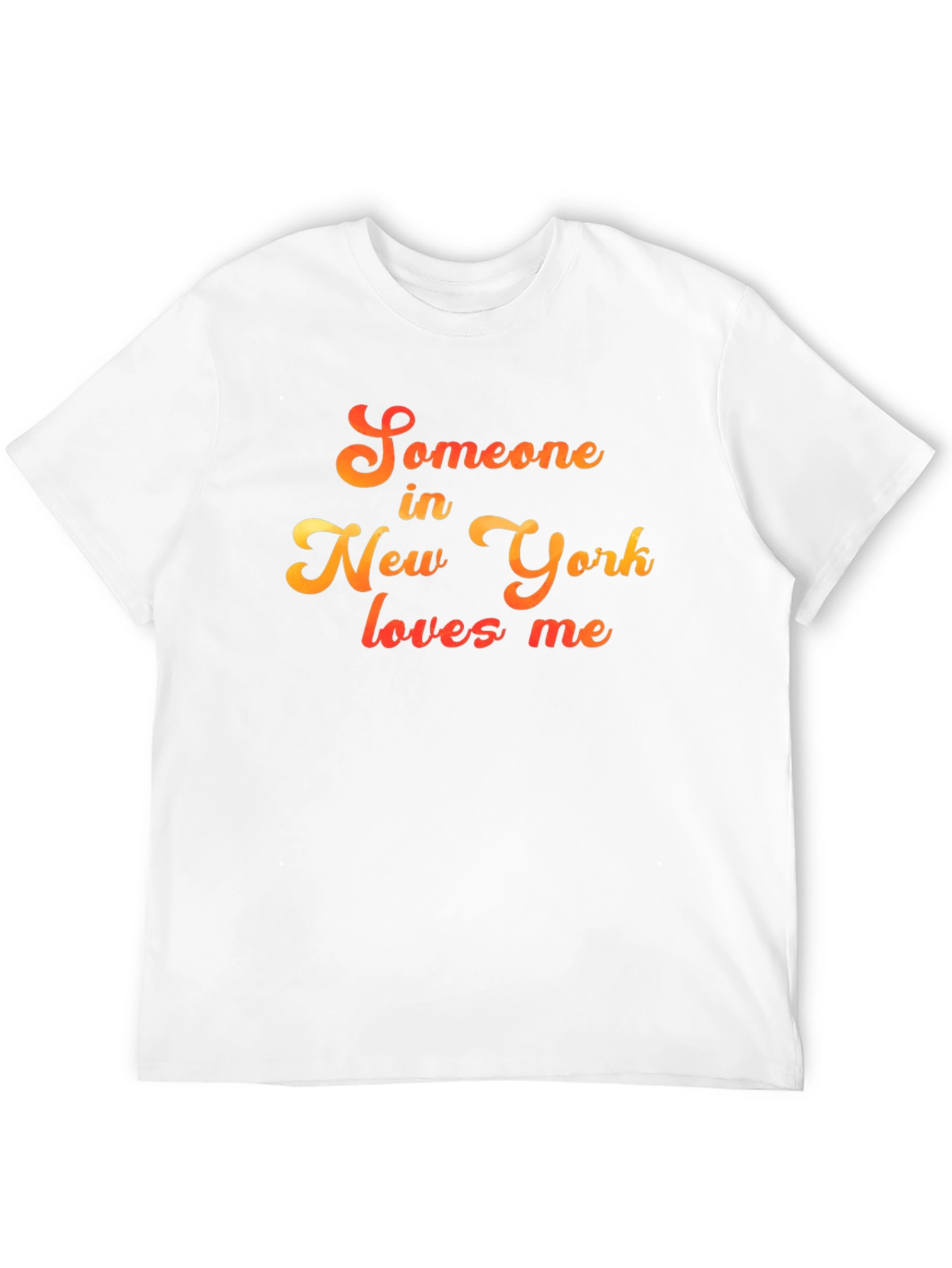 Someone in New York Loves Me Black T-Shirt