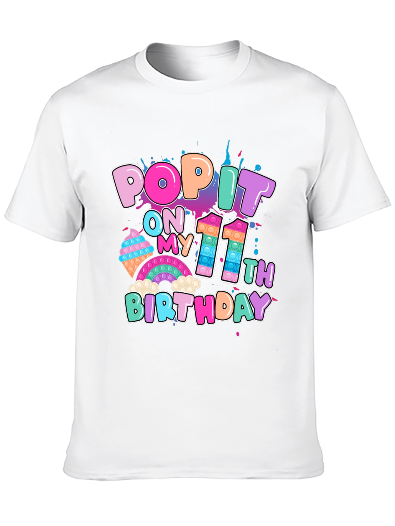 Pop It On My 11th Birthday T-Shirt