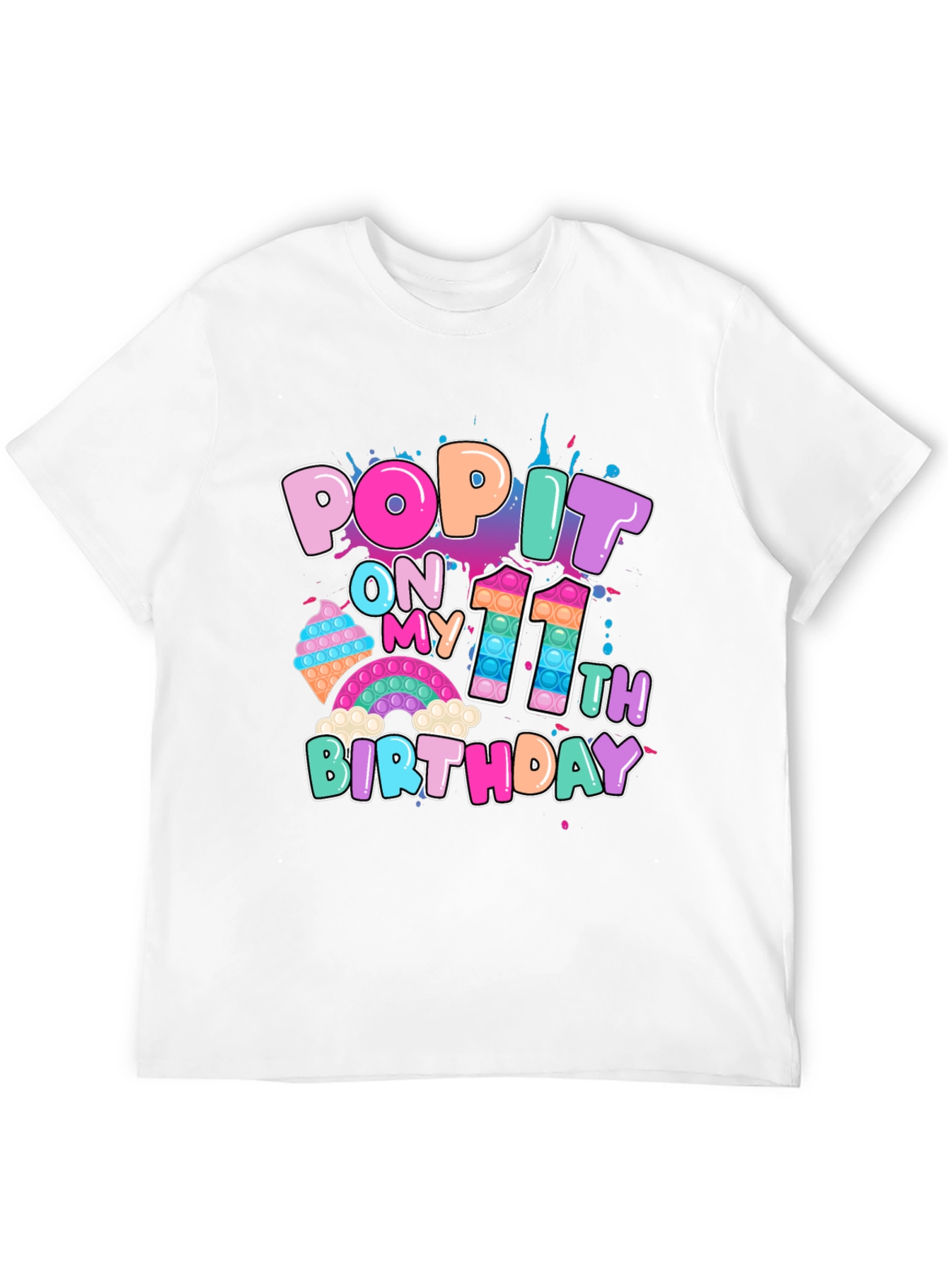 Pop It On My 11th Birthday T-Shirt