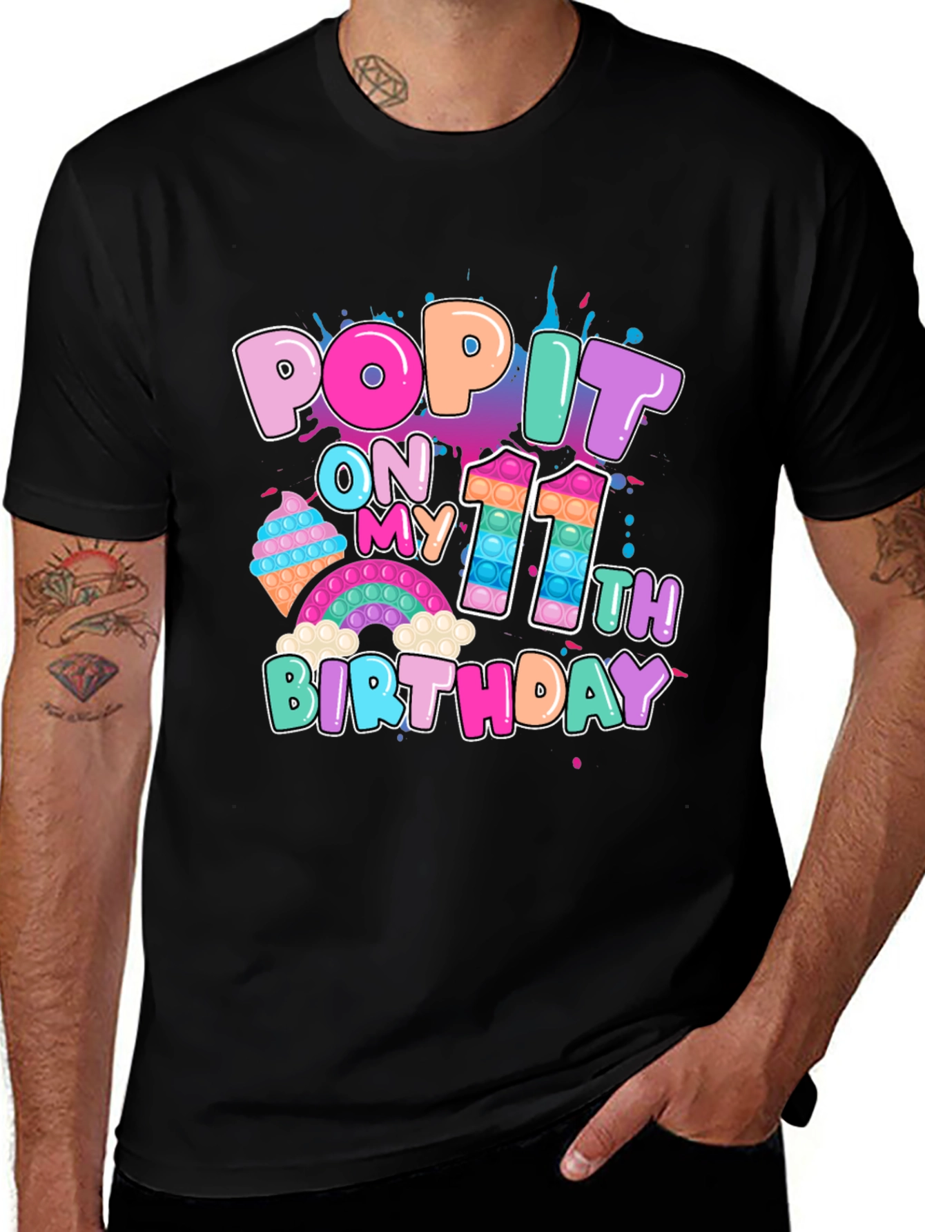 Pop It On My 11th Birthday T-Shirt