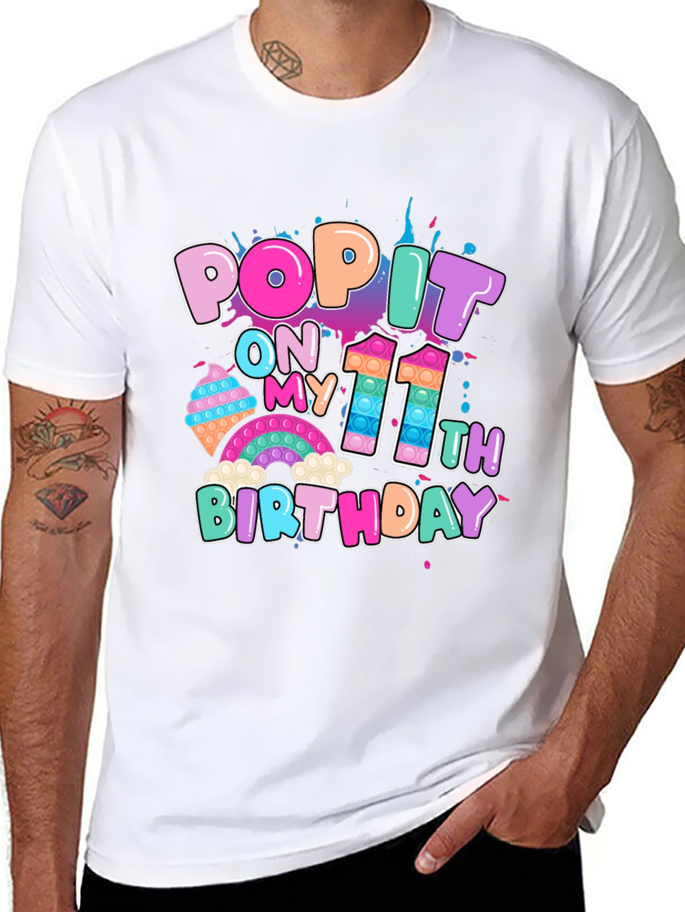 Pop It On My 11th Birthday T-Shirt