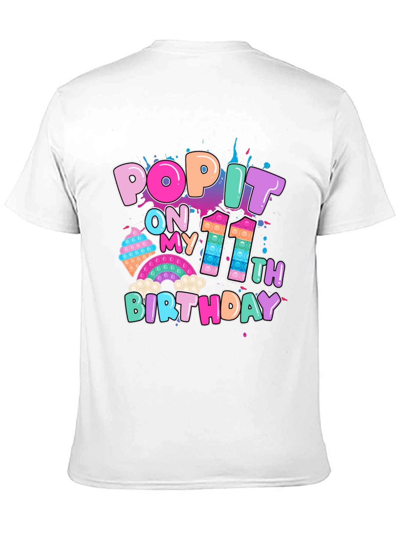 Pop It On My 11th Birthday T-Shirt