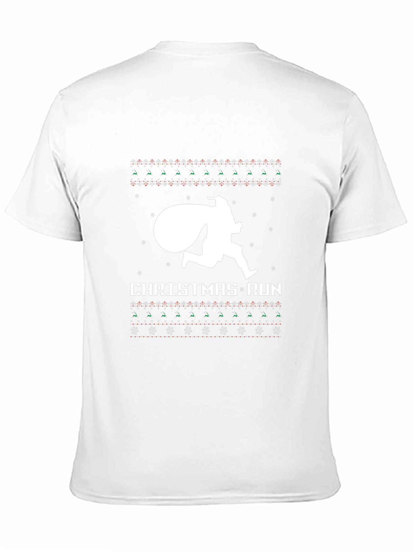 Christmas Run Novelty Graphic Tee