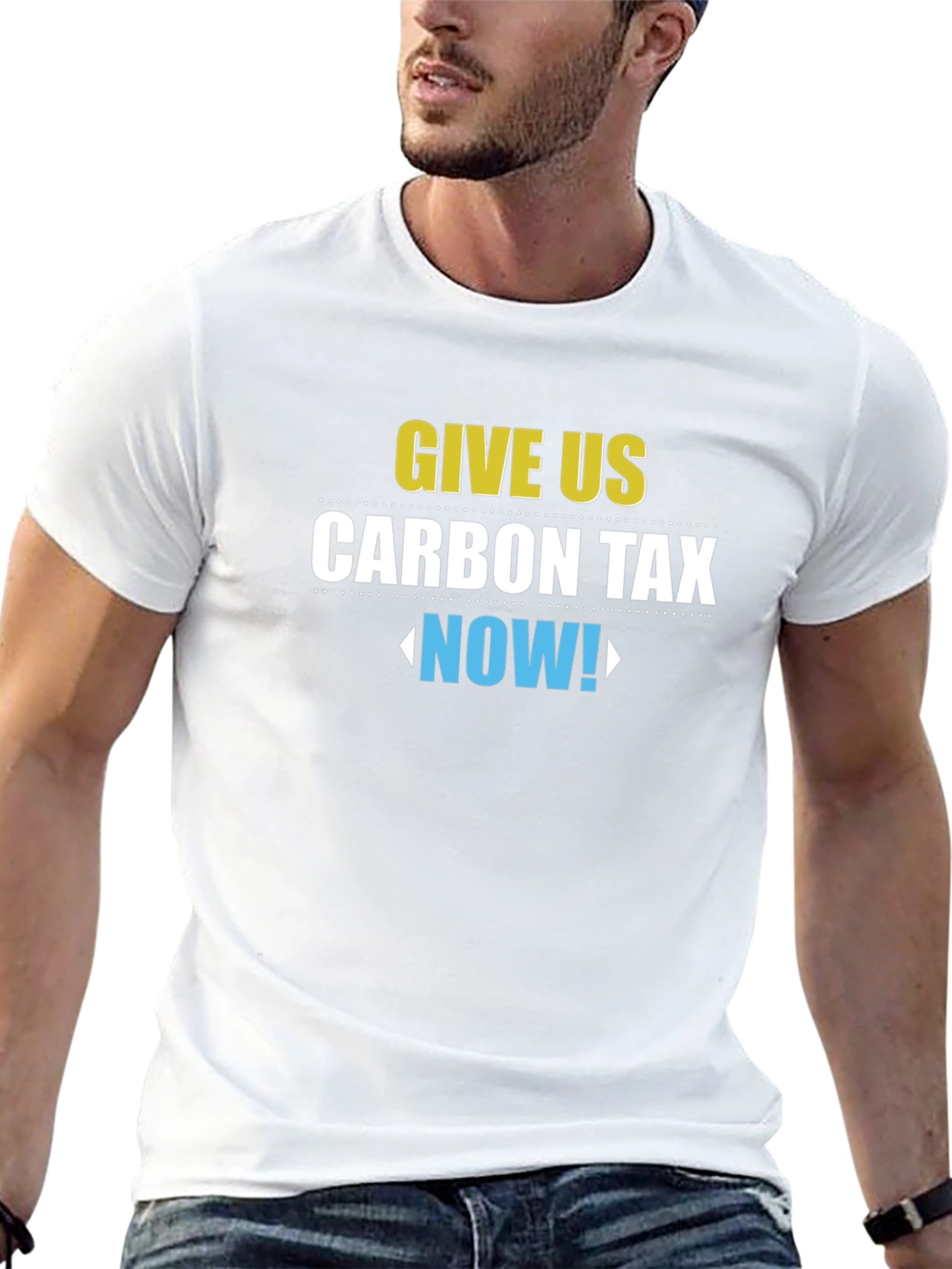 Give Us Carbon Tax Now! Graphic T-Shirt