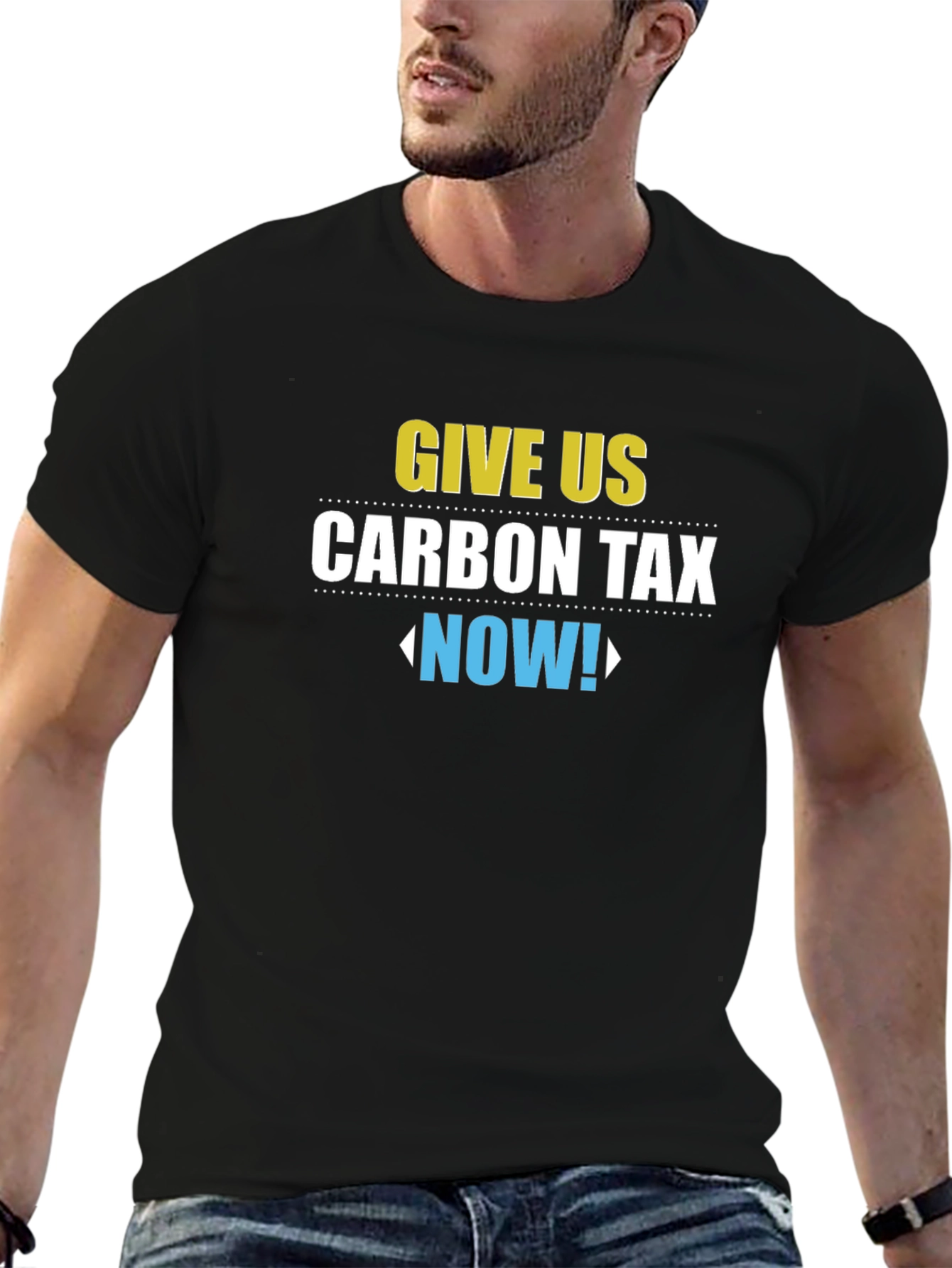 Give Us Carbon Tax Now! Graphic T-Shirt