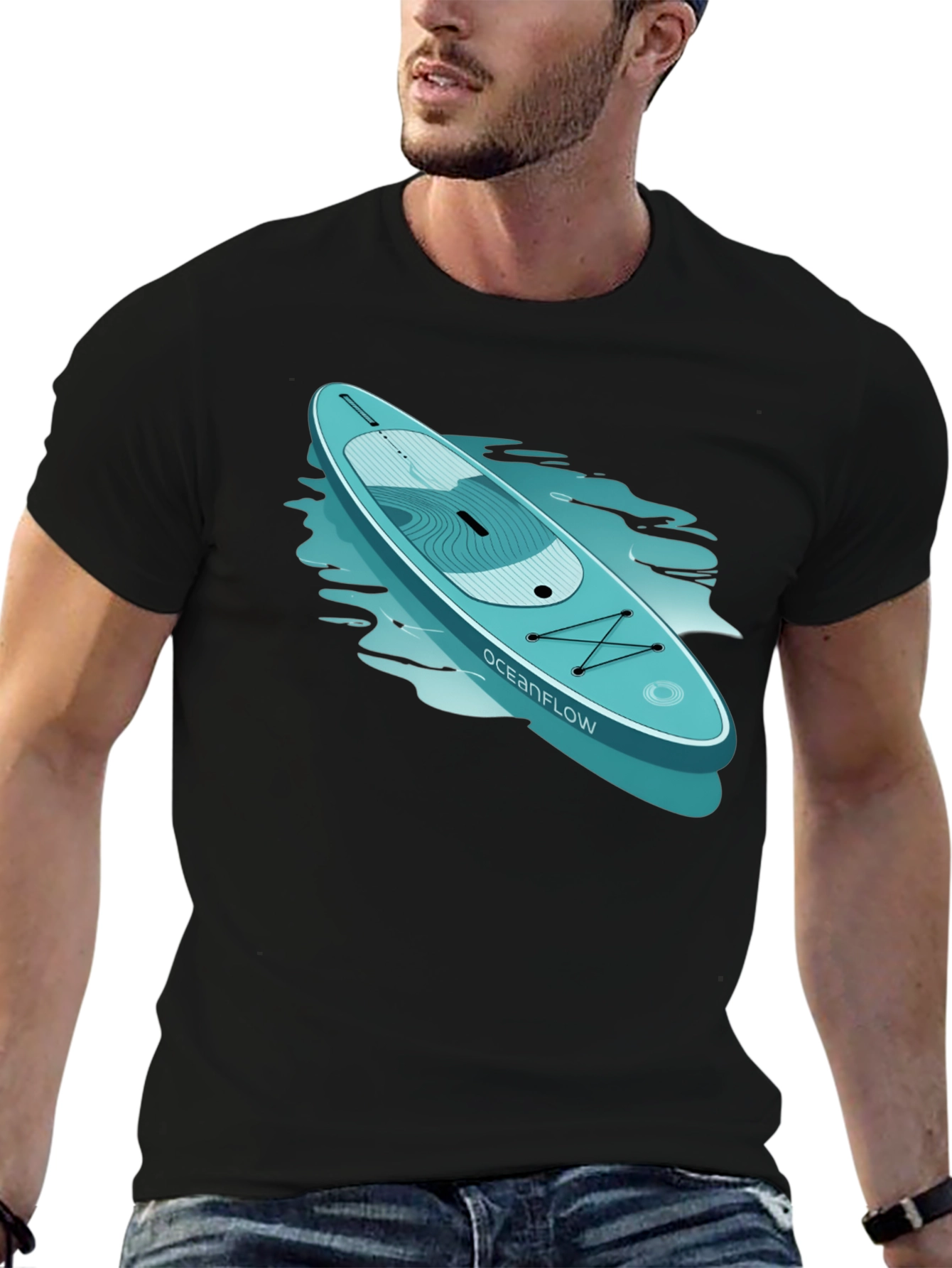 Oceanflow Paddleboard Graphic Tee