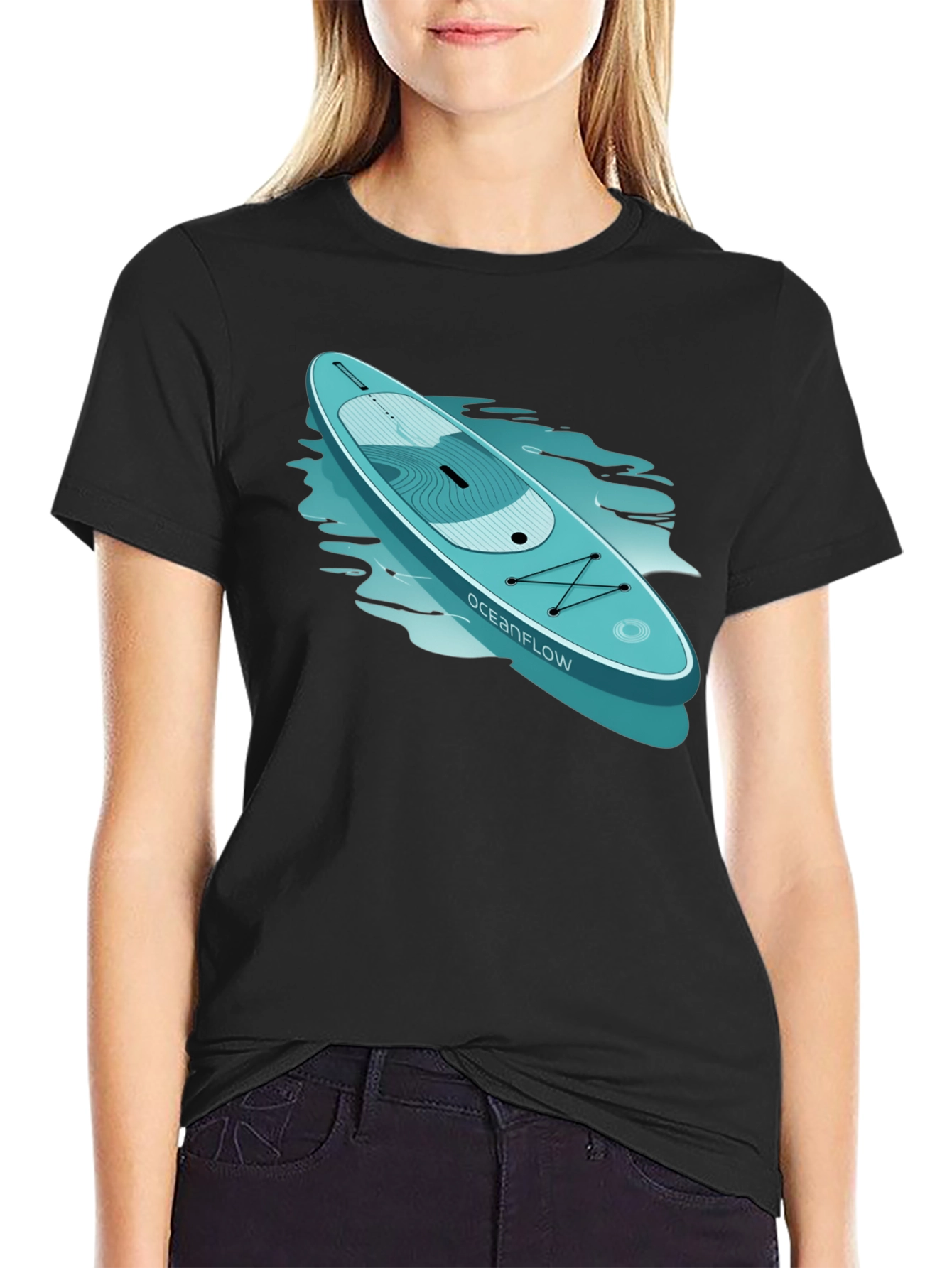 Oceanflow Paddleboard Graphic Tee