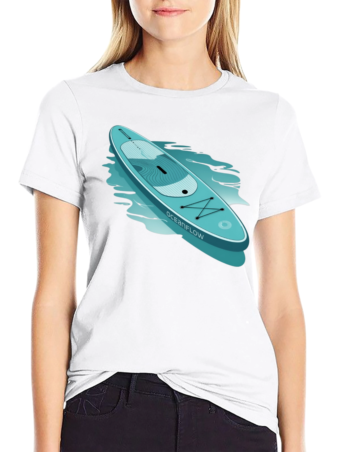 Oceanflow Paddleboard Graphic Tee