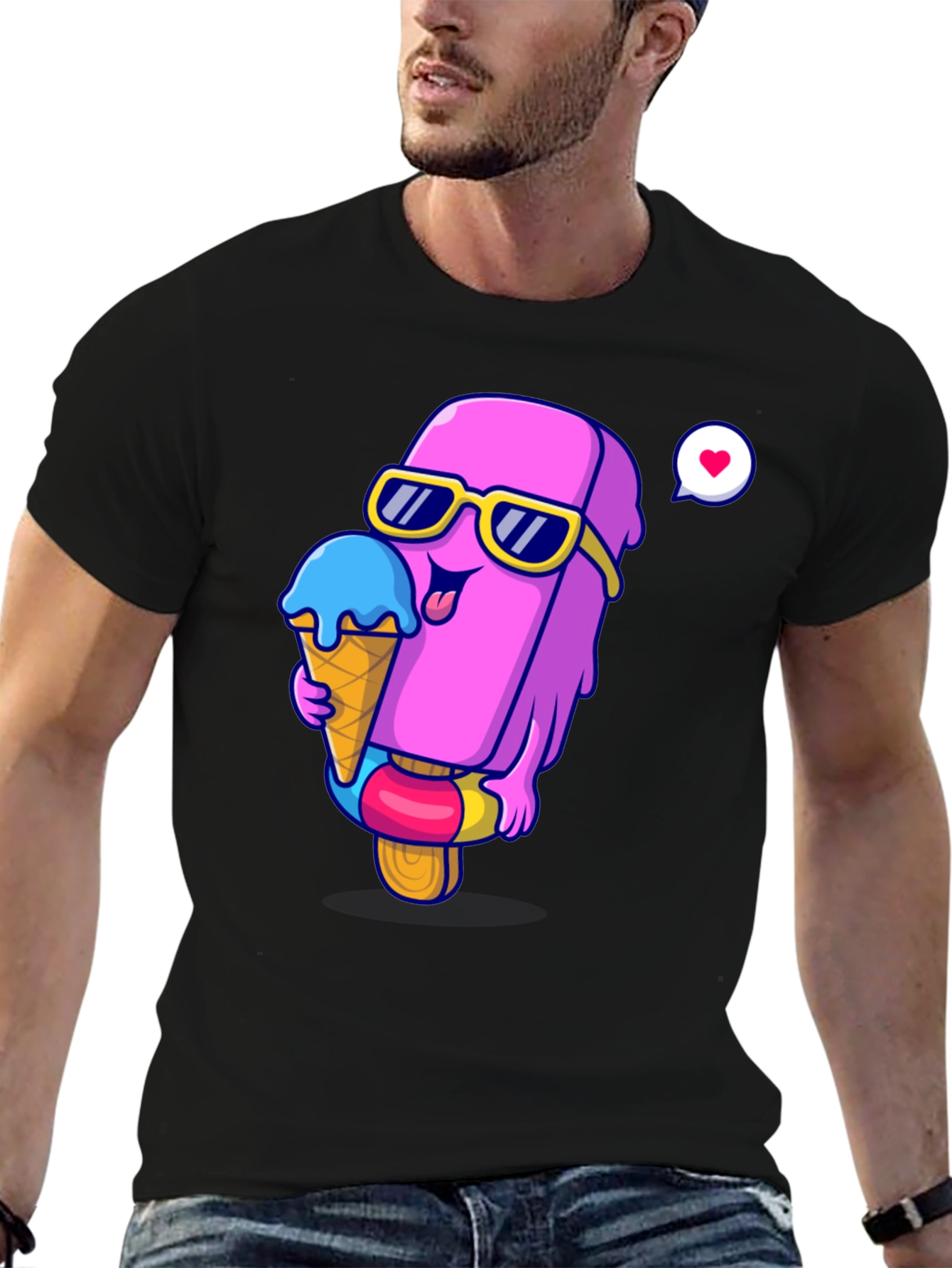 Fun Ice Cream Graphic Tee