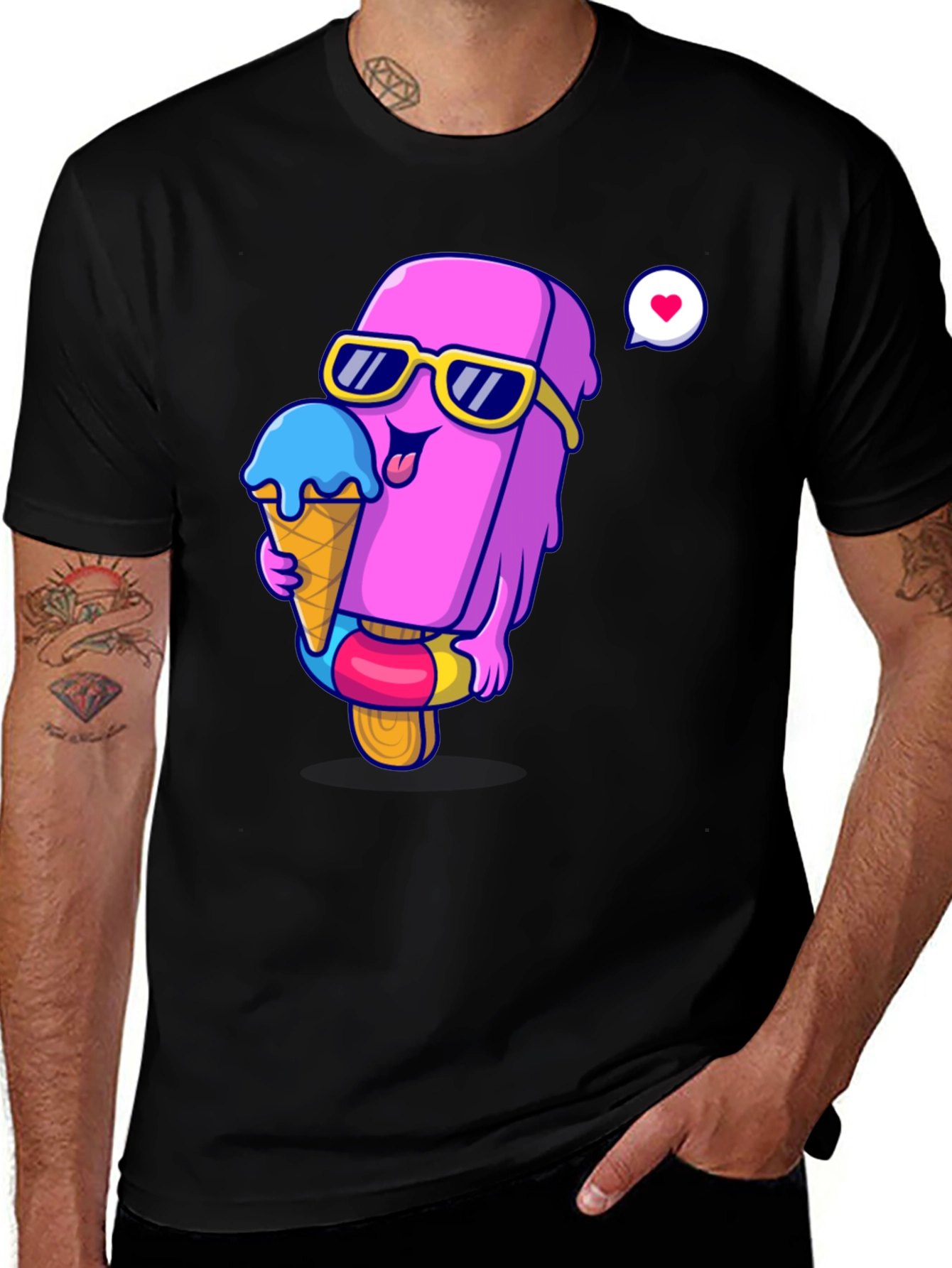 Fun Ice Cream Graphic Tee