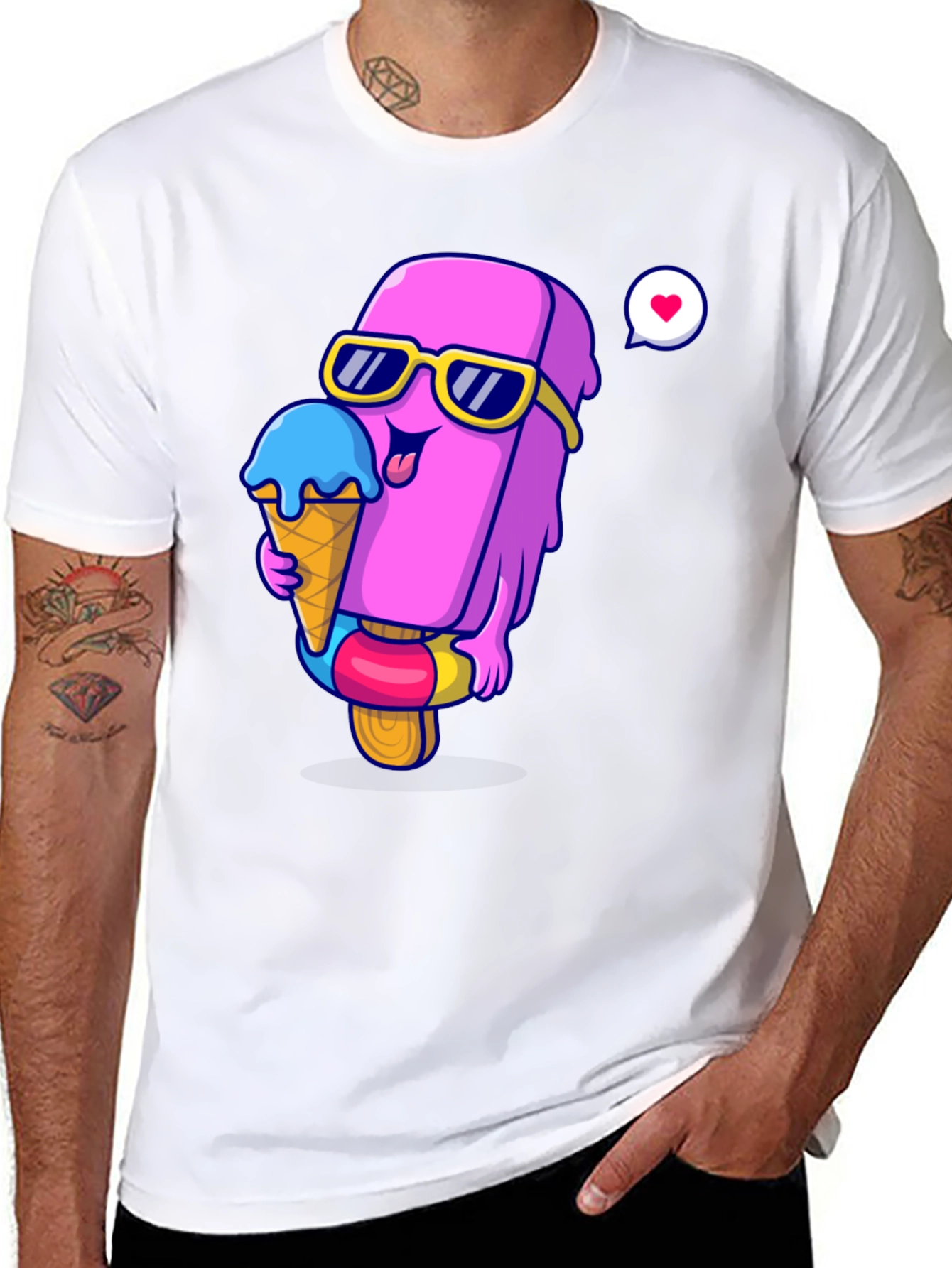 Fun Ice Cream Graphic Tee