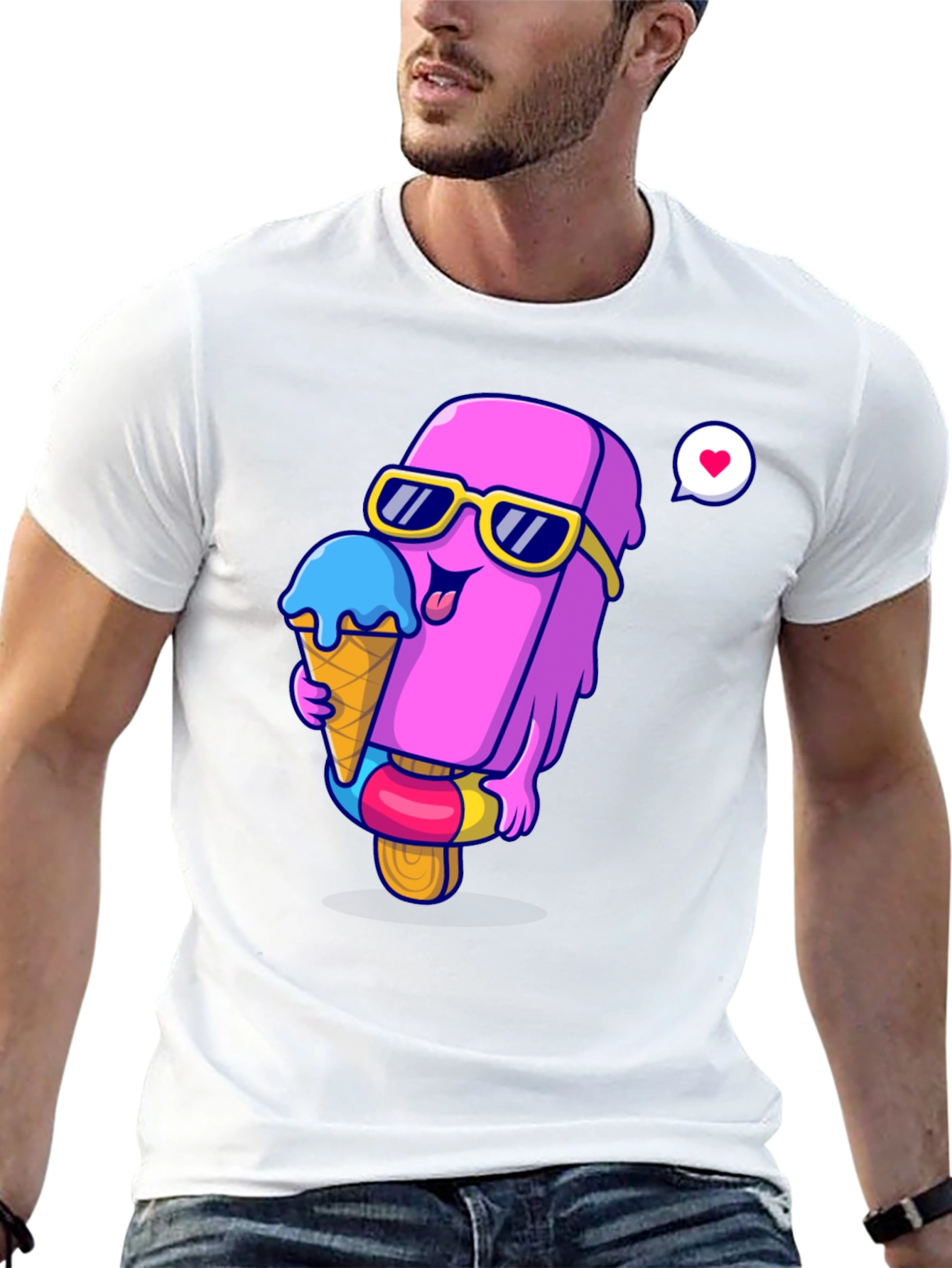 Fun Ice Cream Graphic Tee