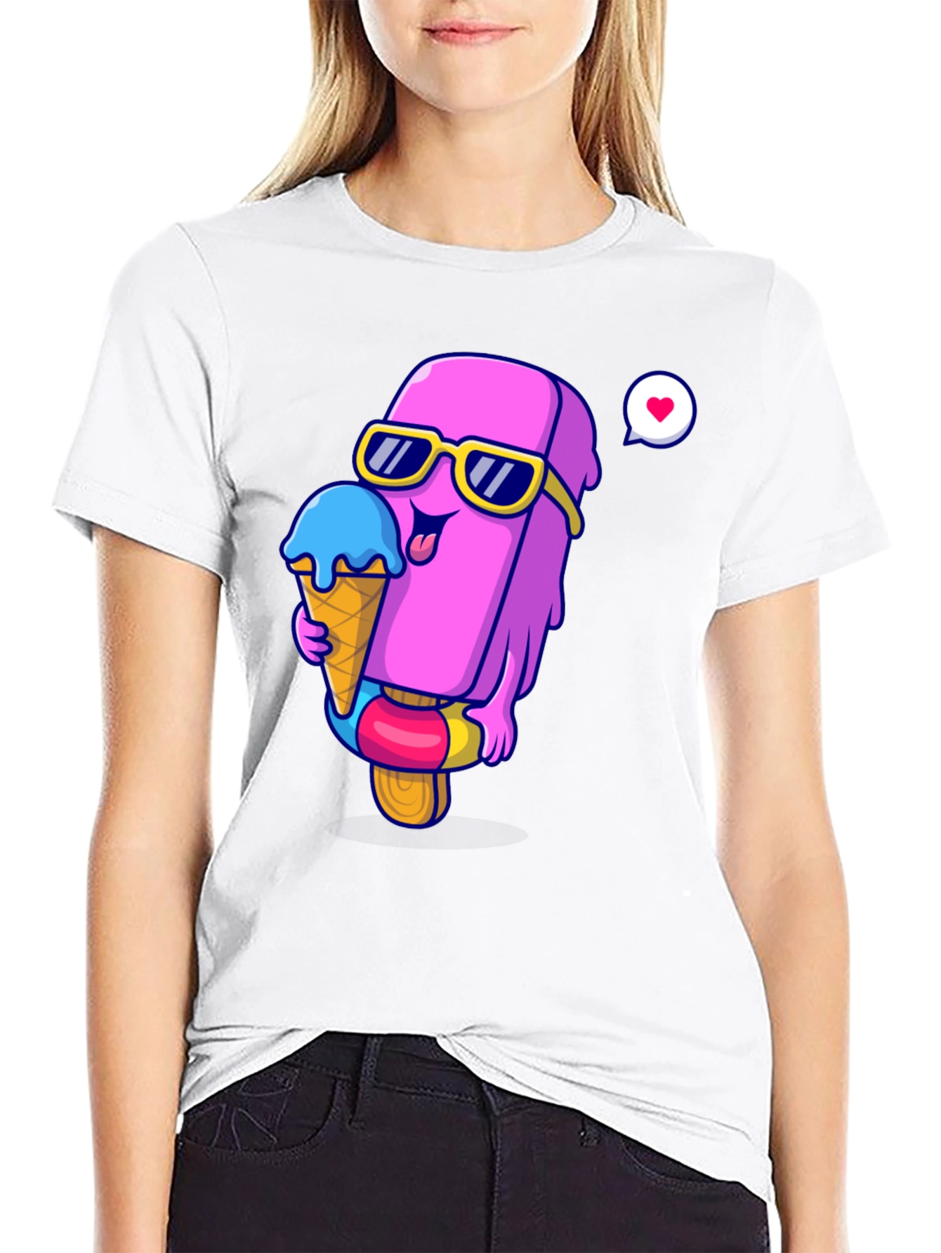 Fun Ice Cream Graphic Tee