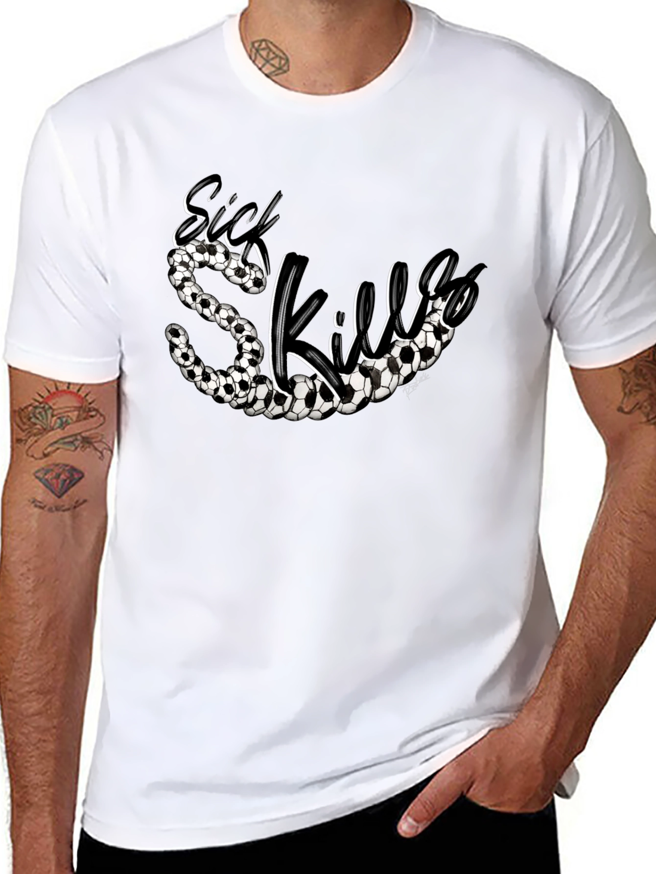 Sick Skills Soccer Ball T-Shirt
