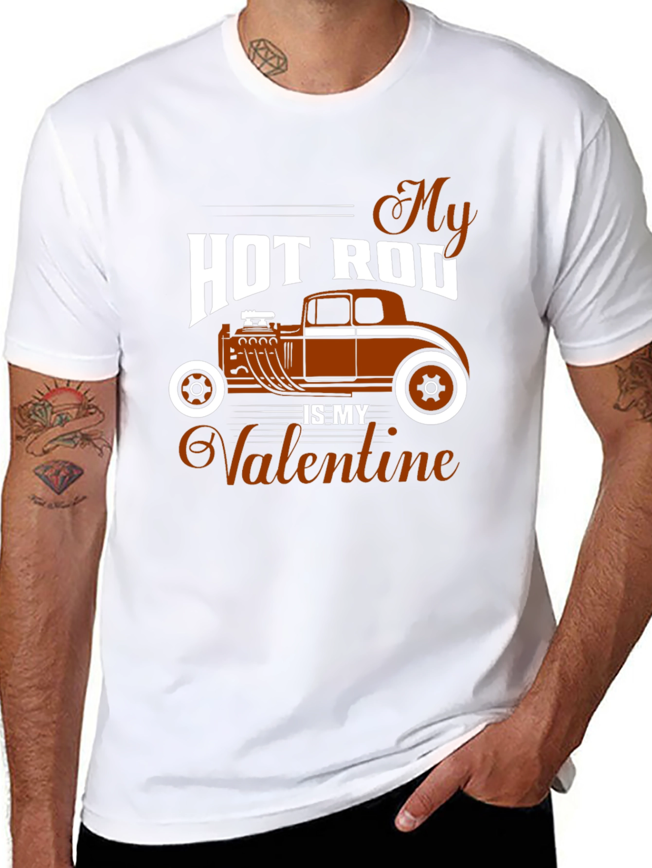 My Hot Rod Is My Valentine T-Shirt