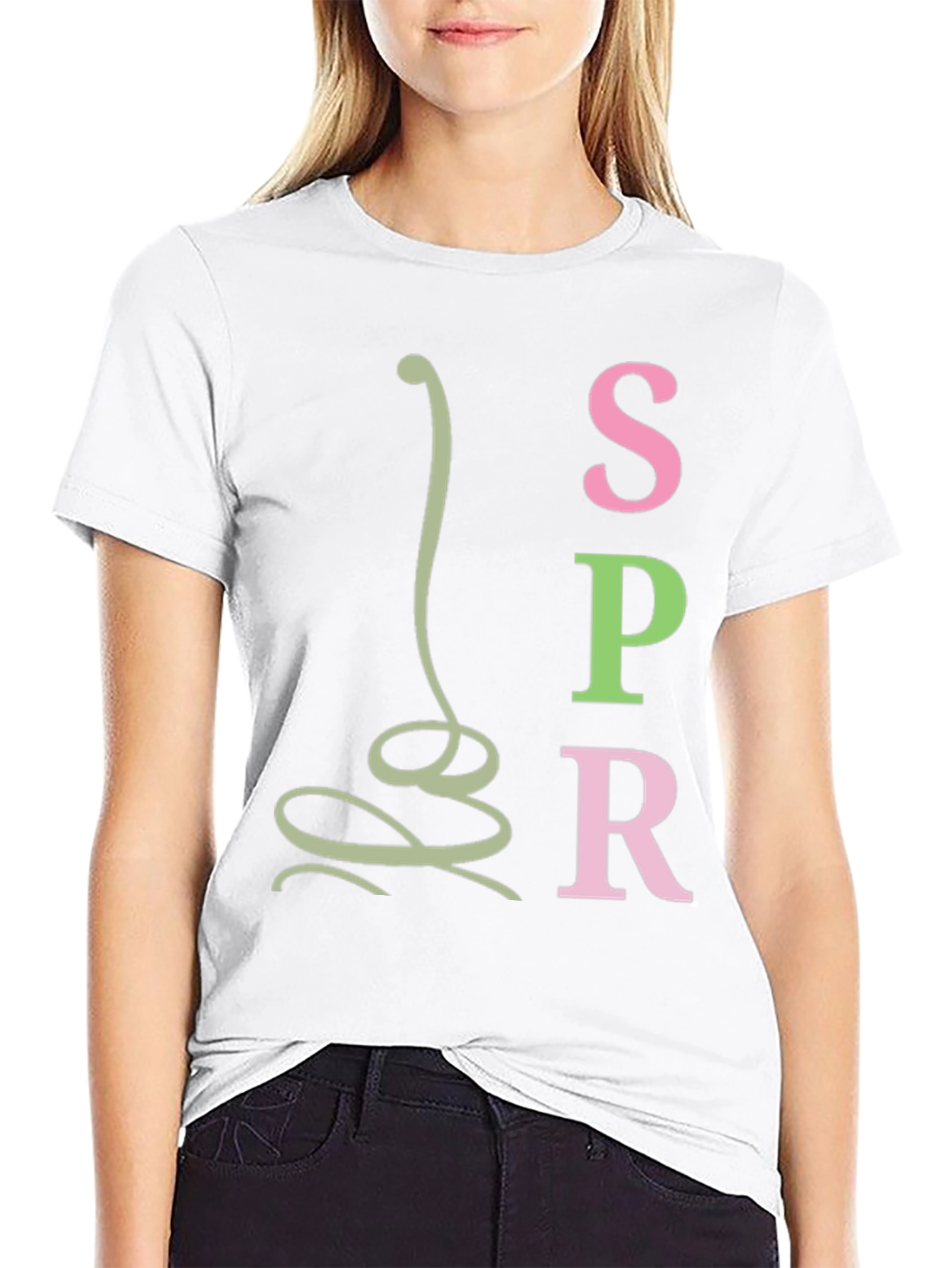 SPR Letter Graphic T-Shirt