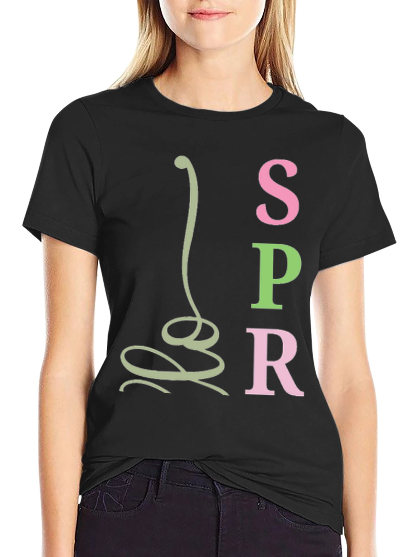 SPR Letter Graphic T-Shirt