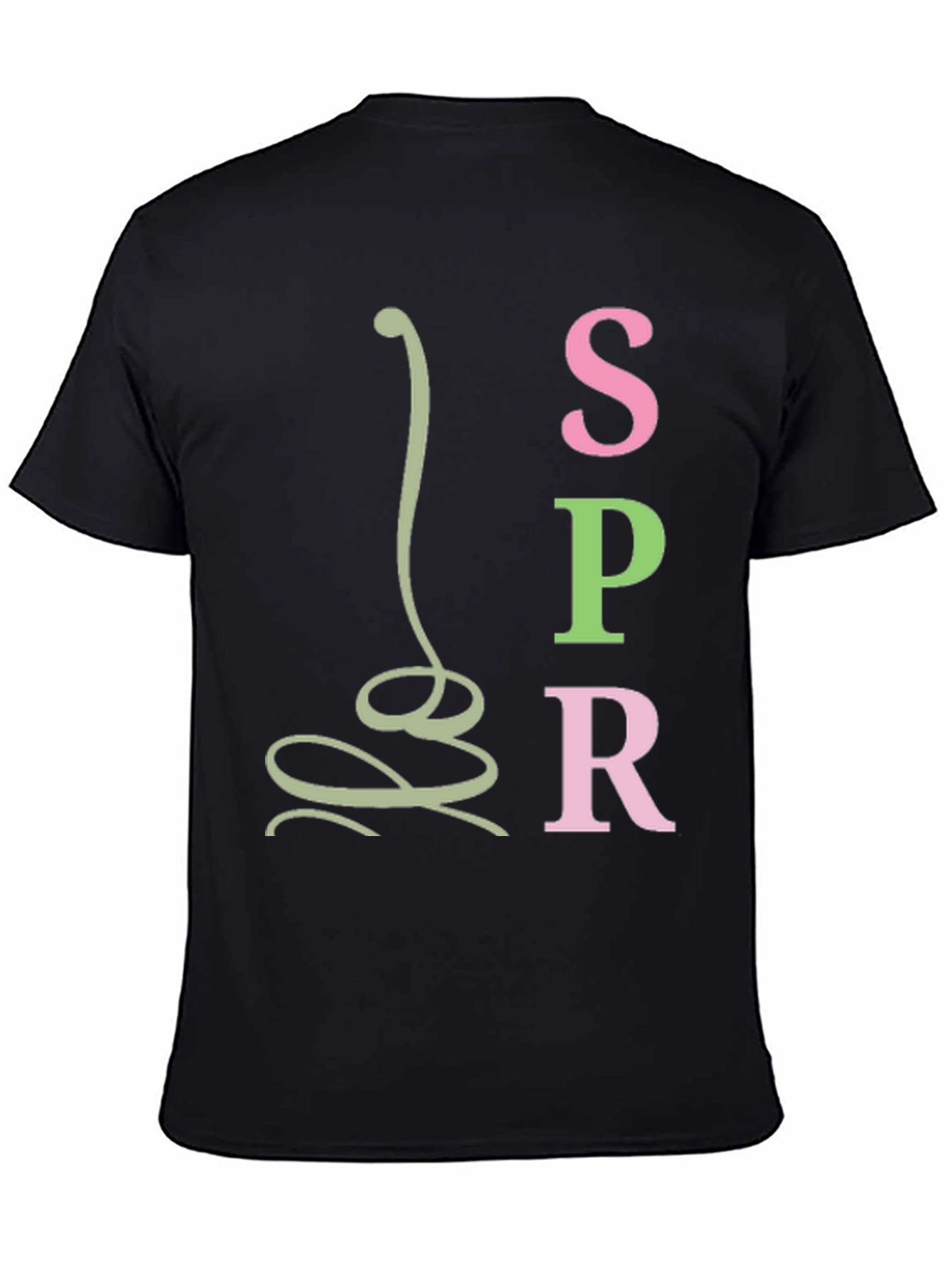 SPR Letter Graphic T-Shirt