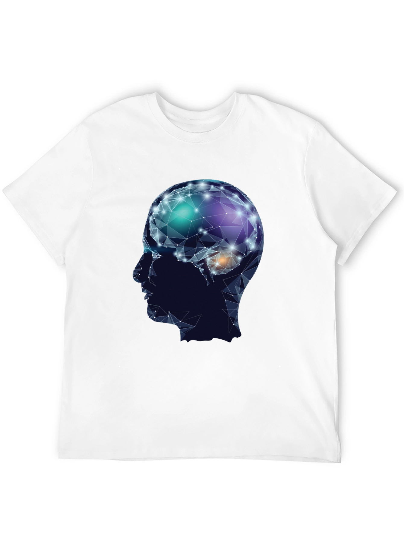 Brain Graphic Tee - Stylish & Thoughtful Design