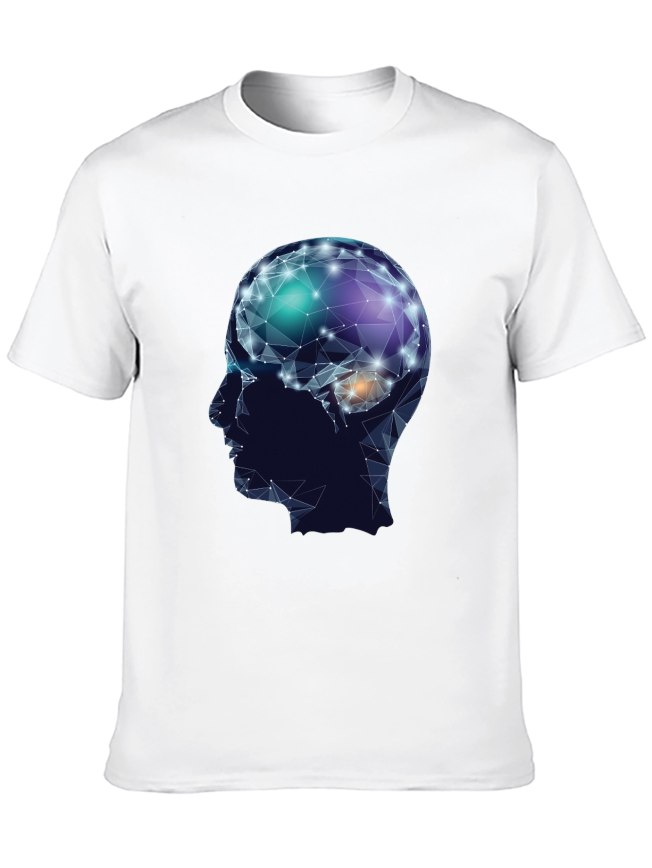 Brain Graphic Tee - Stylish & Thoughtful Design