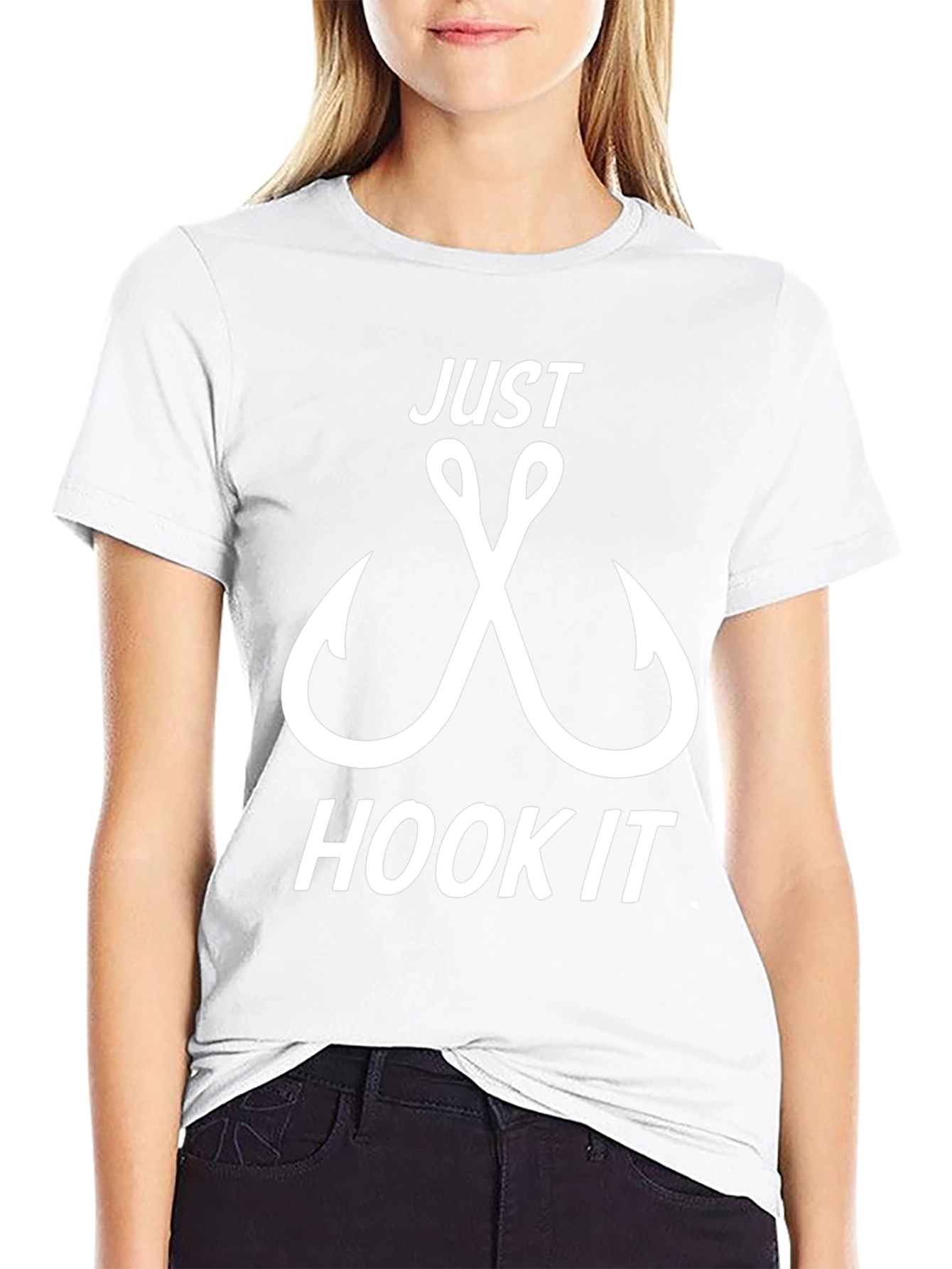 Just Hook It Graphic T-Shirt - Fishing Tee