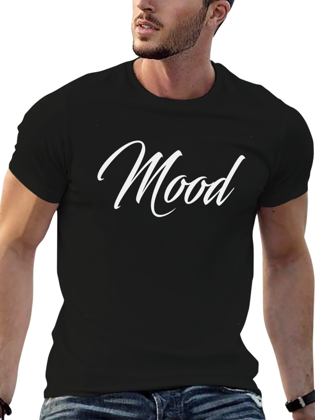 Mood Tee - Stylish & Comfortable Black T-Shirt