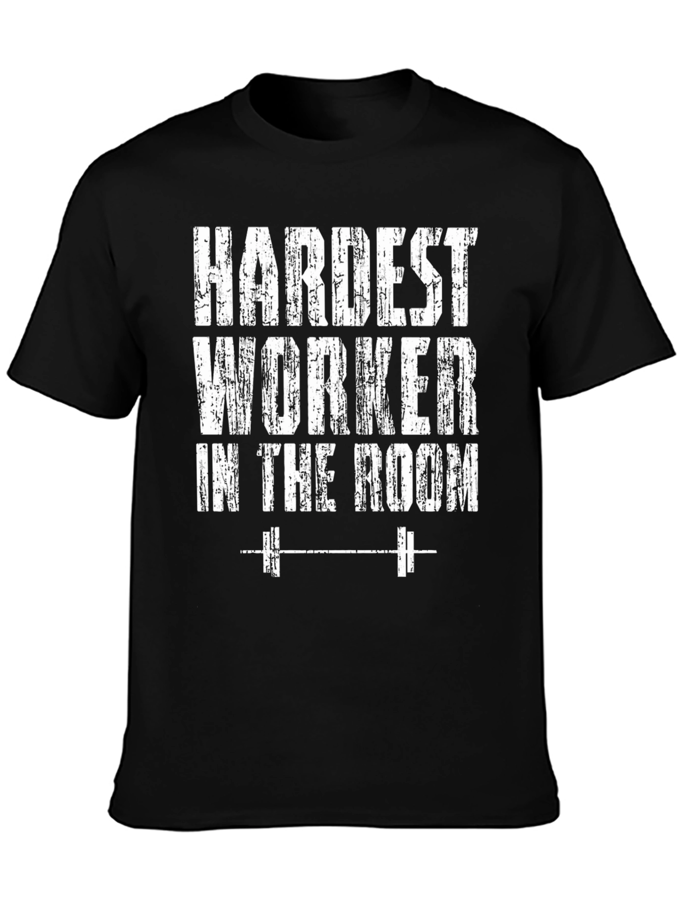 Hardest Worker Gym T-Shirt - Black