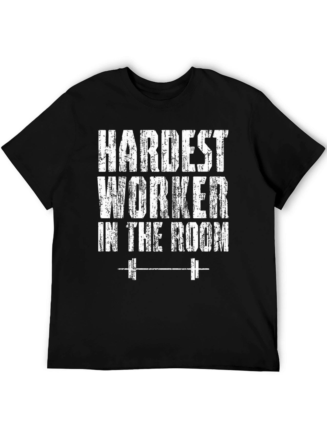 Hardest Worker Gym T-Shirt - Black