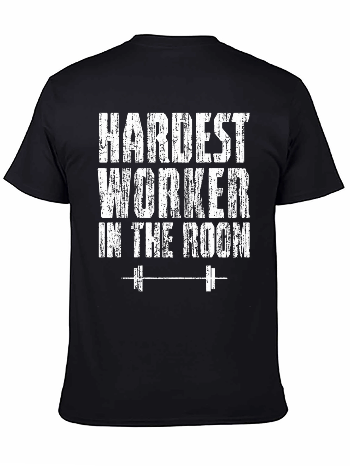 Hardest Worker Gym T-Shirt - Black
