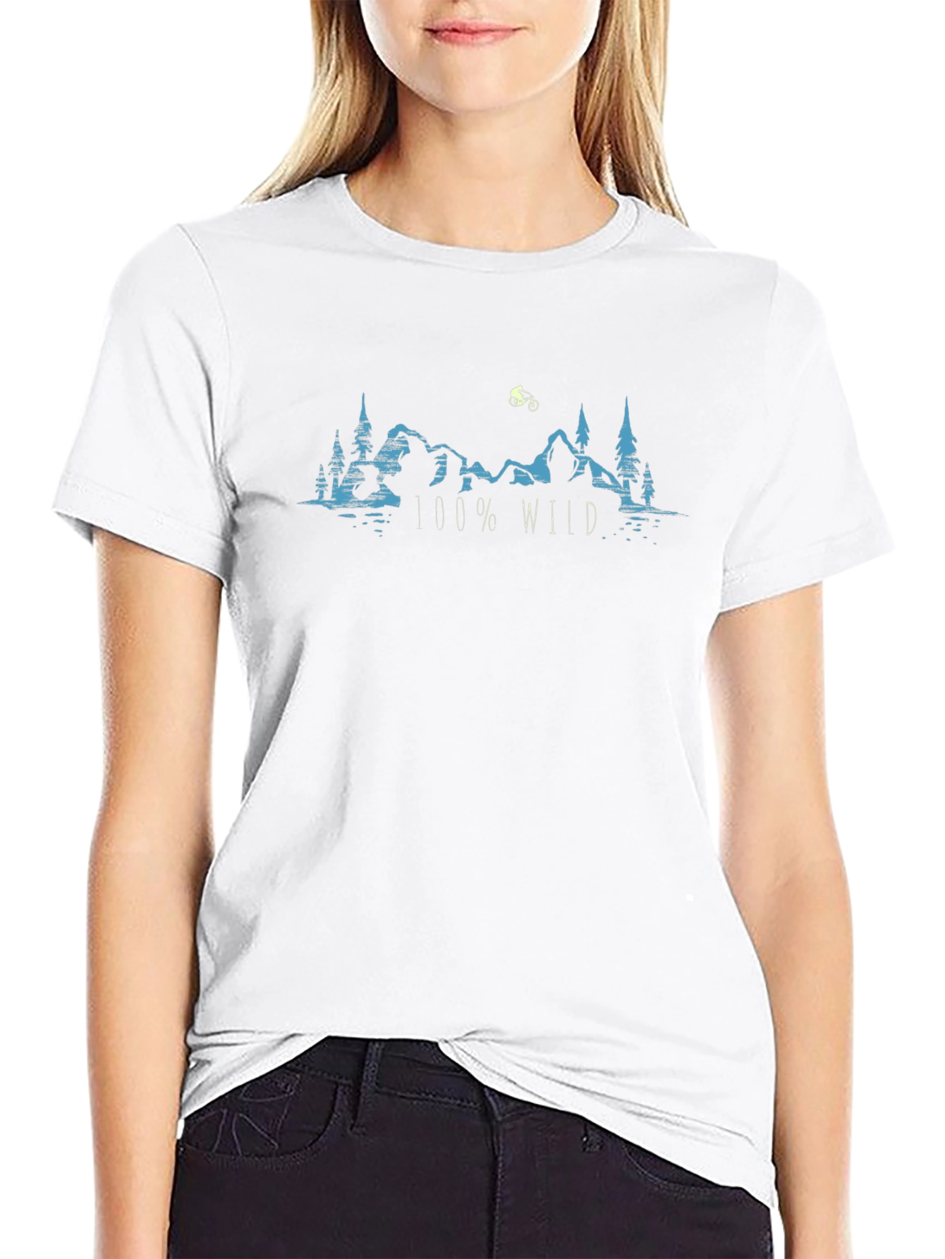 100% Wild Nature Graphic Tee