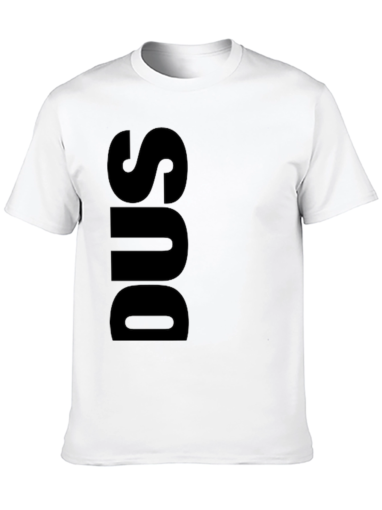 DUS Graphic Tee - Mens Black Casual T-Shirt