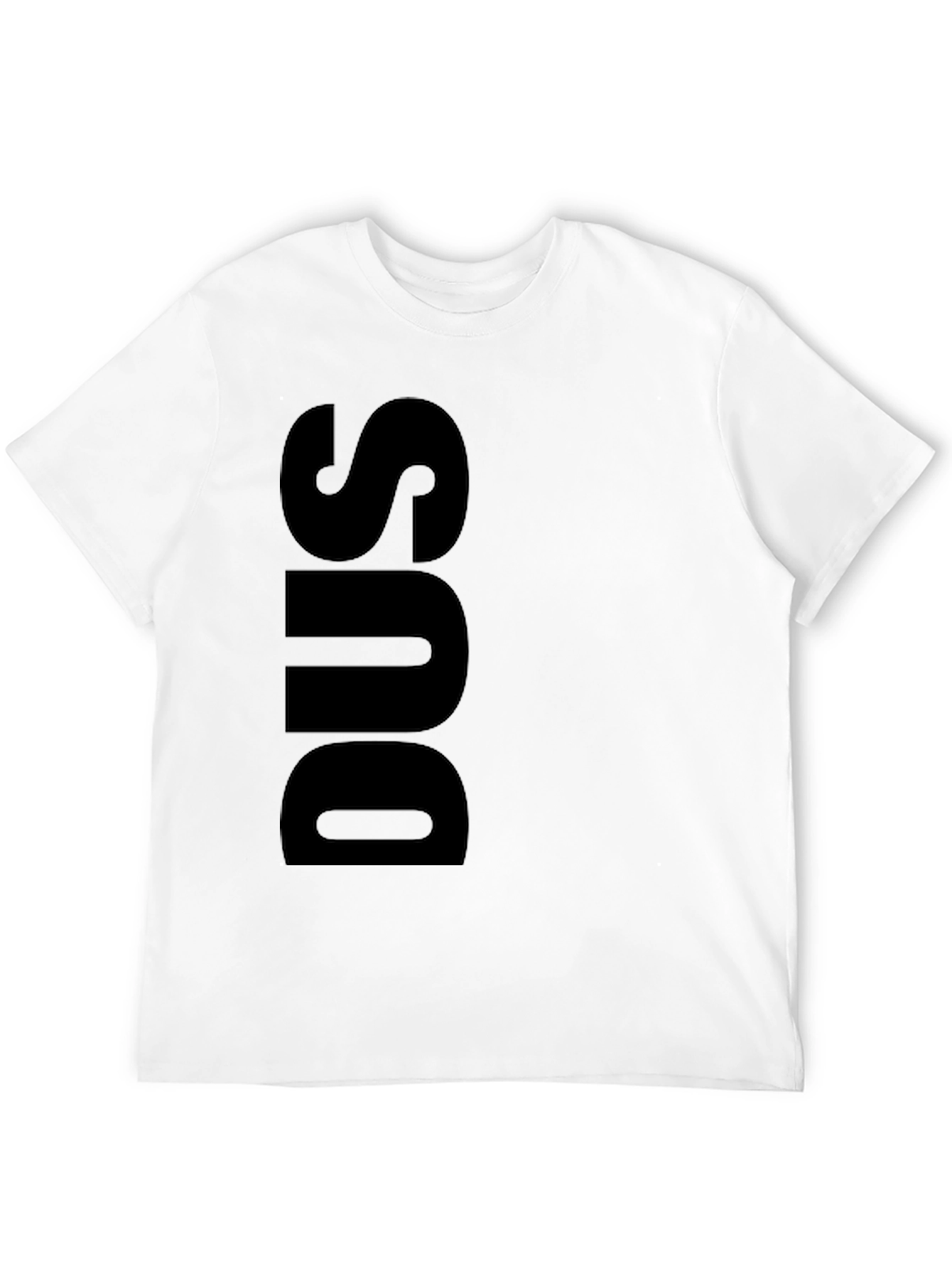 DUS Graphic Tee - Mens Black Casual T-Shirt