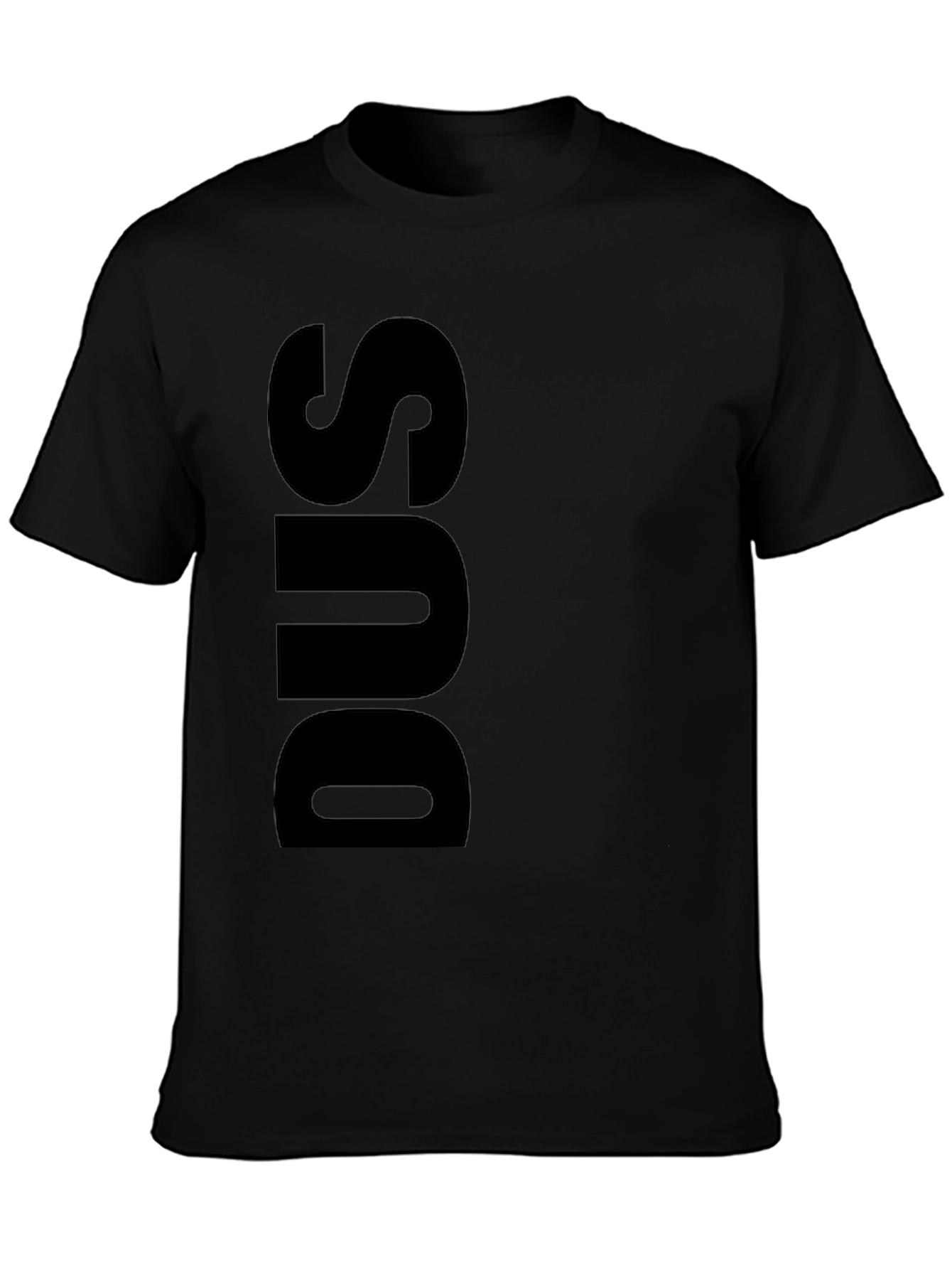 DUS Graphic Tee - Mens Black Casual T-Shirt