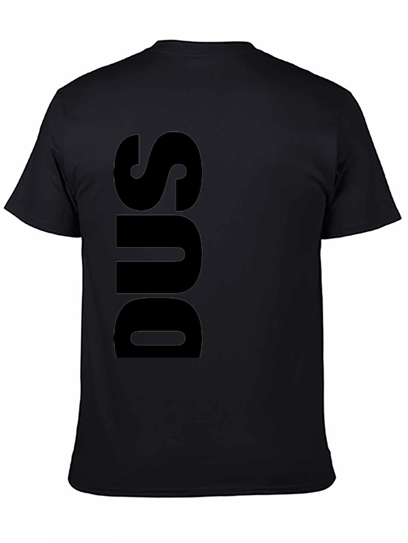 DUS Graphic Tee - Mens Black Casual T-Shirt