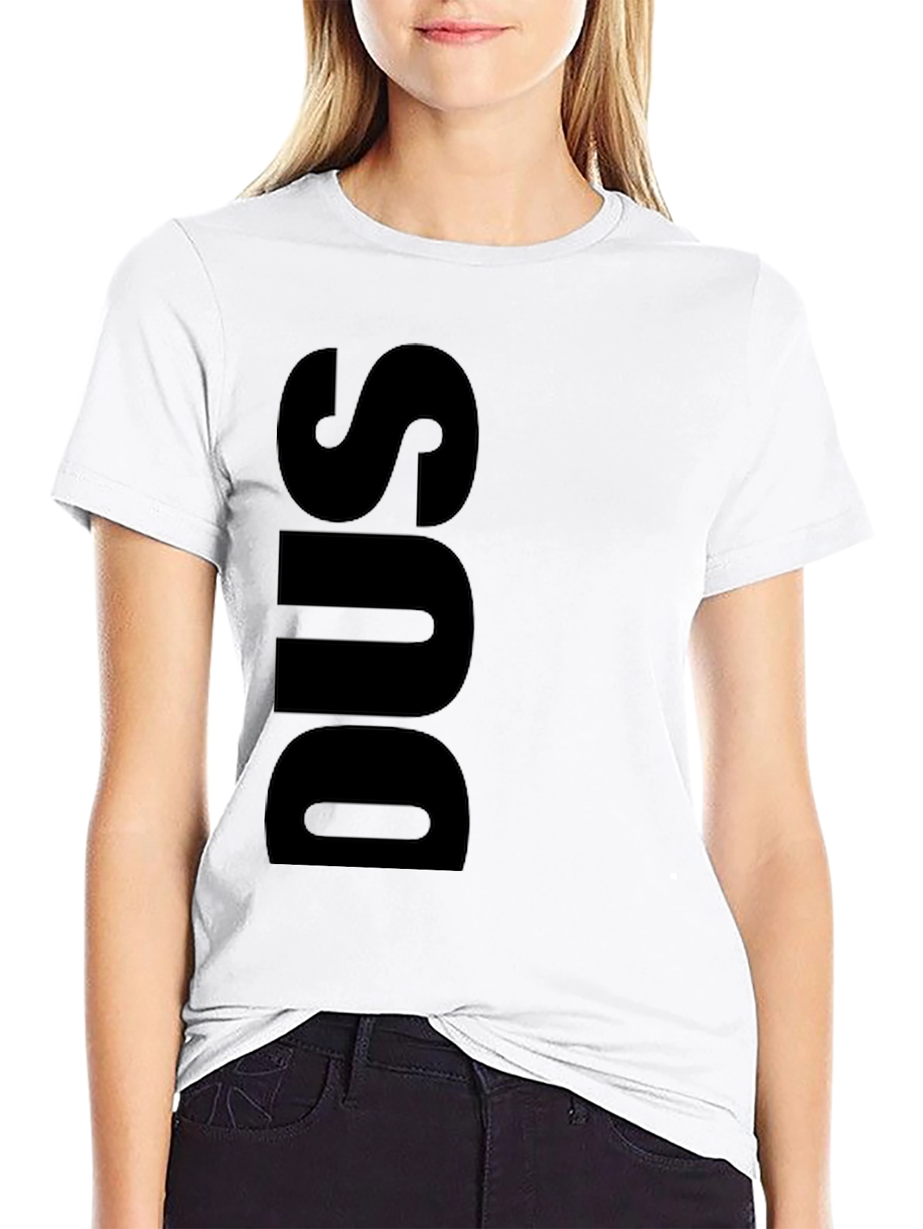 DUS Graphic Tee - Mens Black Casual T-Shirt