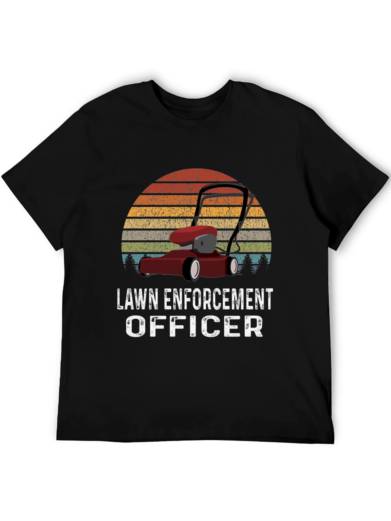 Lawn Enforcement Officer Graphic Tee