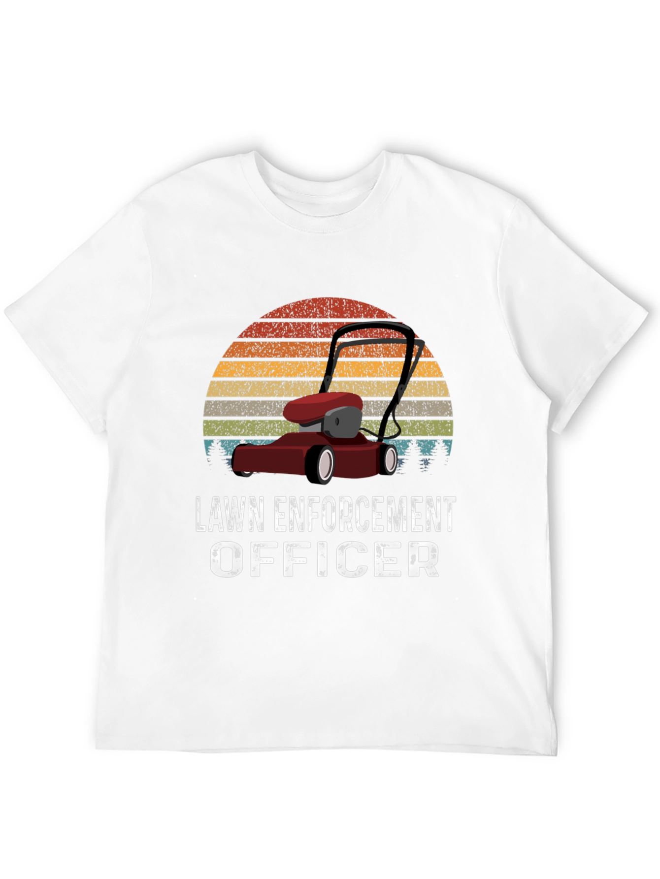 Lawn Enforcement Officer Graphic Tee