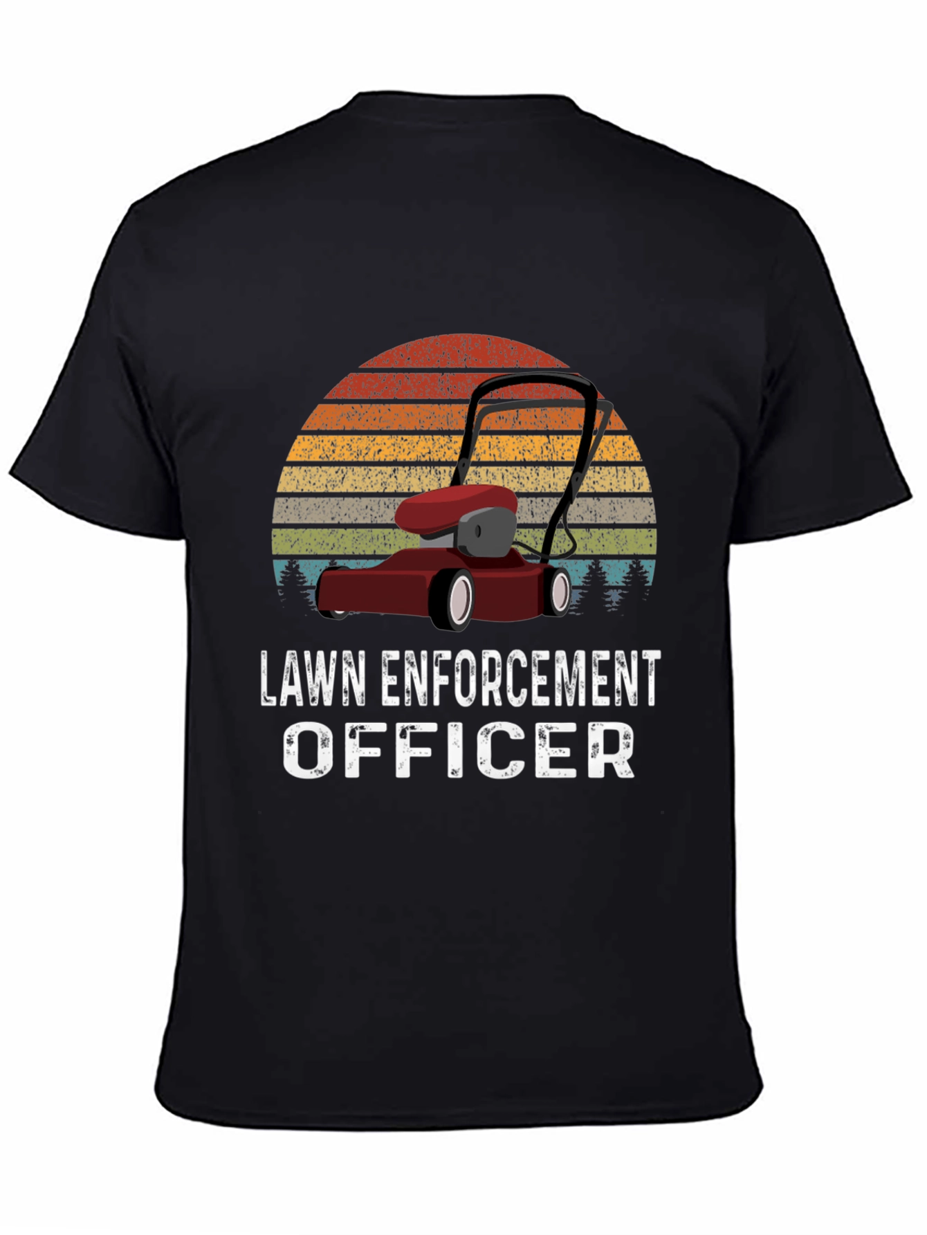 Lawn Enforcement Officer Graphic Tee