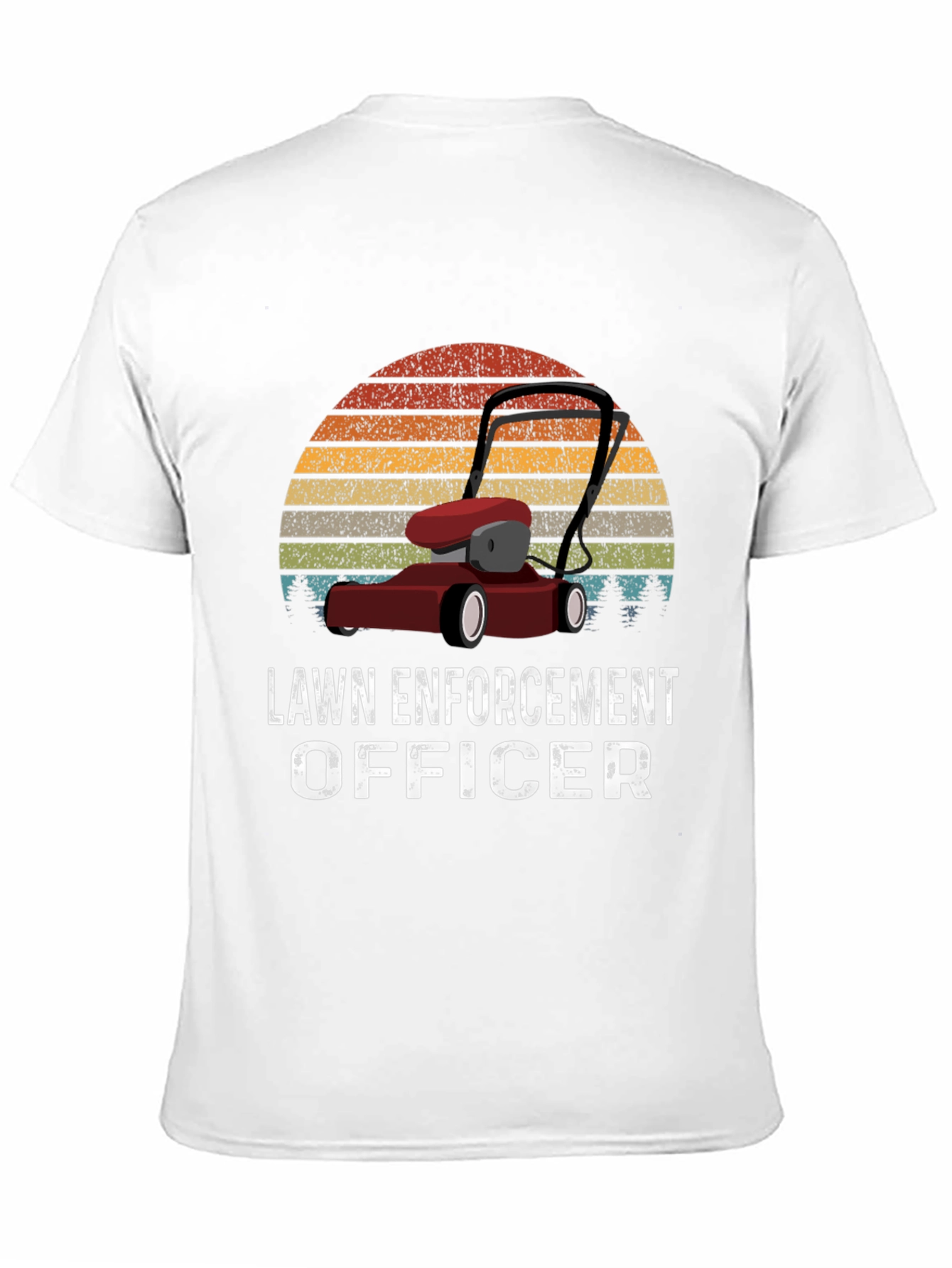 Lawn Enforcement Officer Graphic Tee